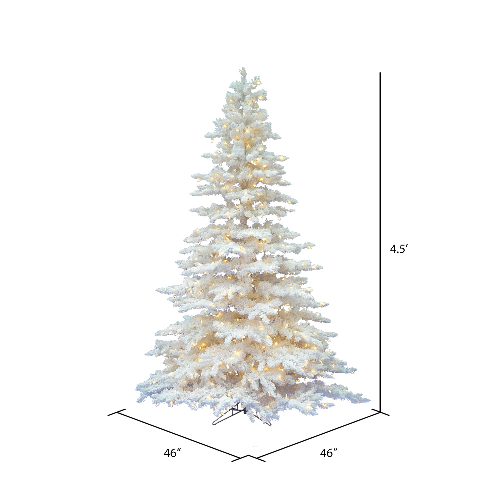 Vickerman A893646LED Artificial-Christmas-Trees - View #3