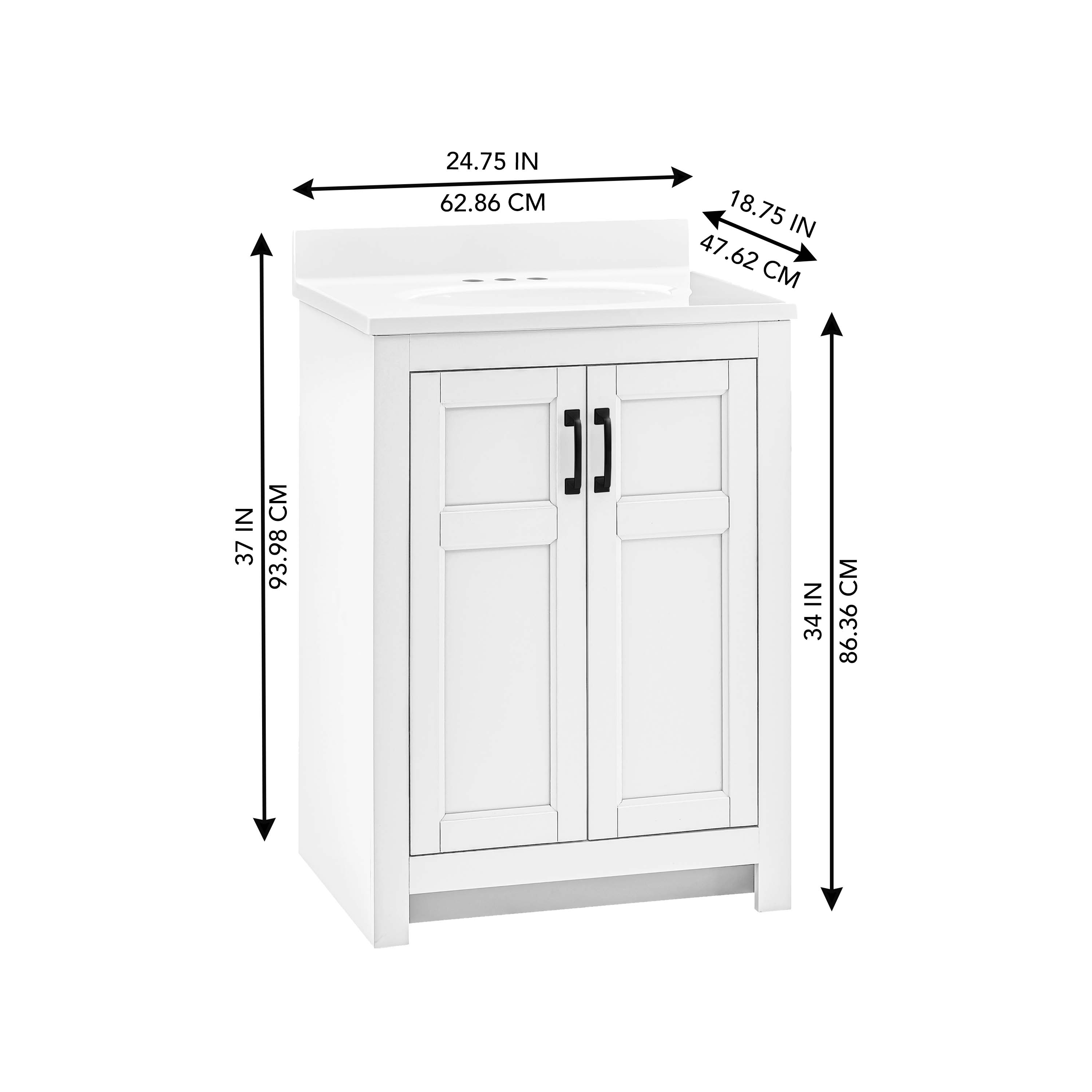 Style Selections 1678VA-25-311 Bath-Vanity-Combo - View #17
