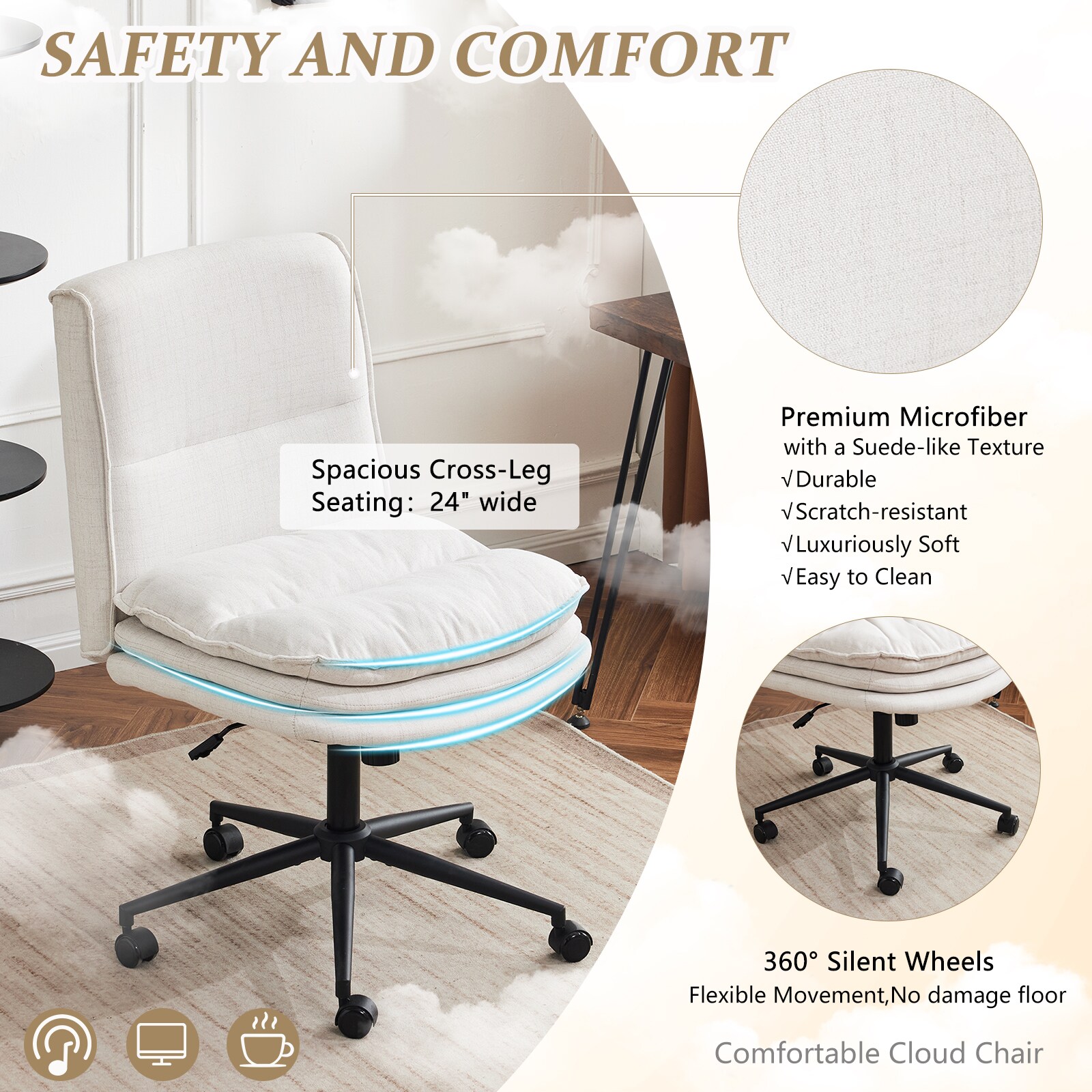 Winado LO1G98000082 Office-Chairs - View #3