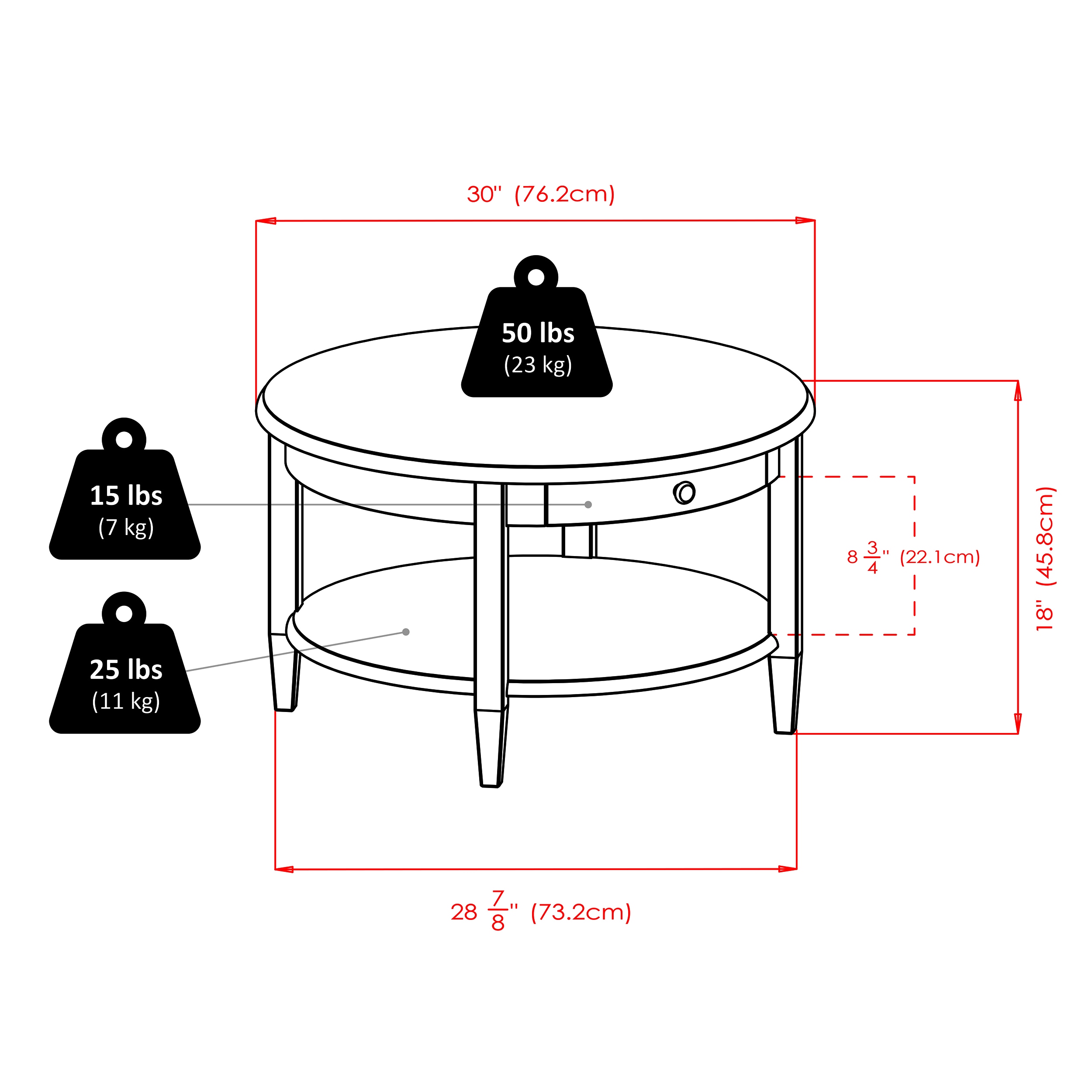 Winsome Wood 94231 Coffee-Tables - View #8