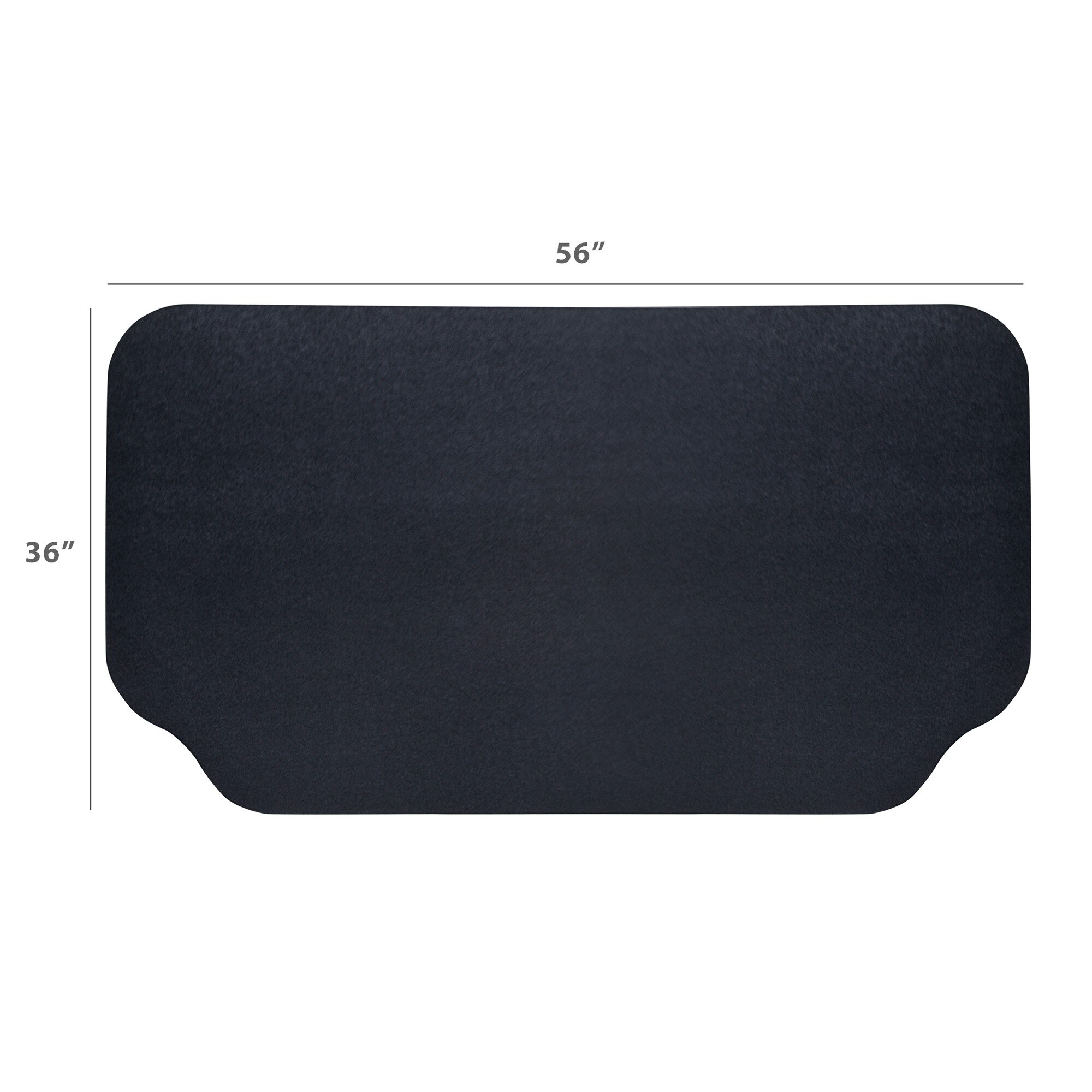  Grill Mat for Outdoor Grill Deck Protector, 65 x 36