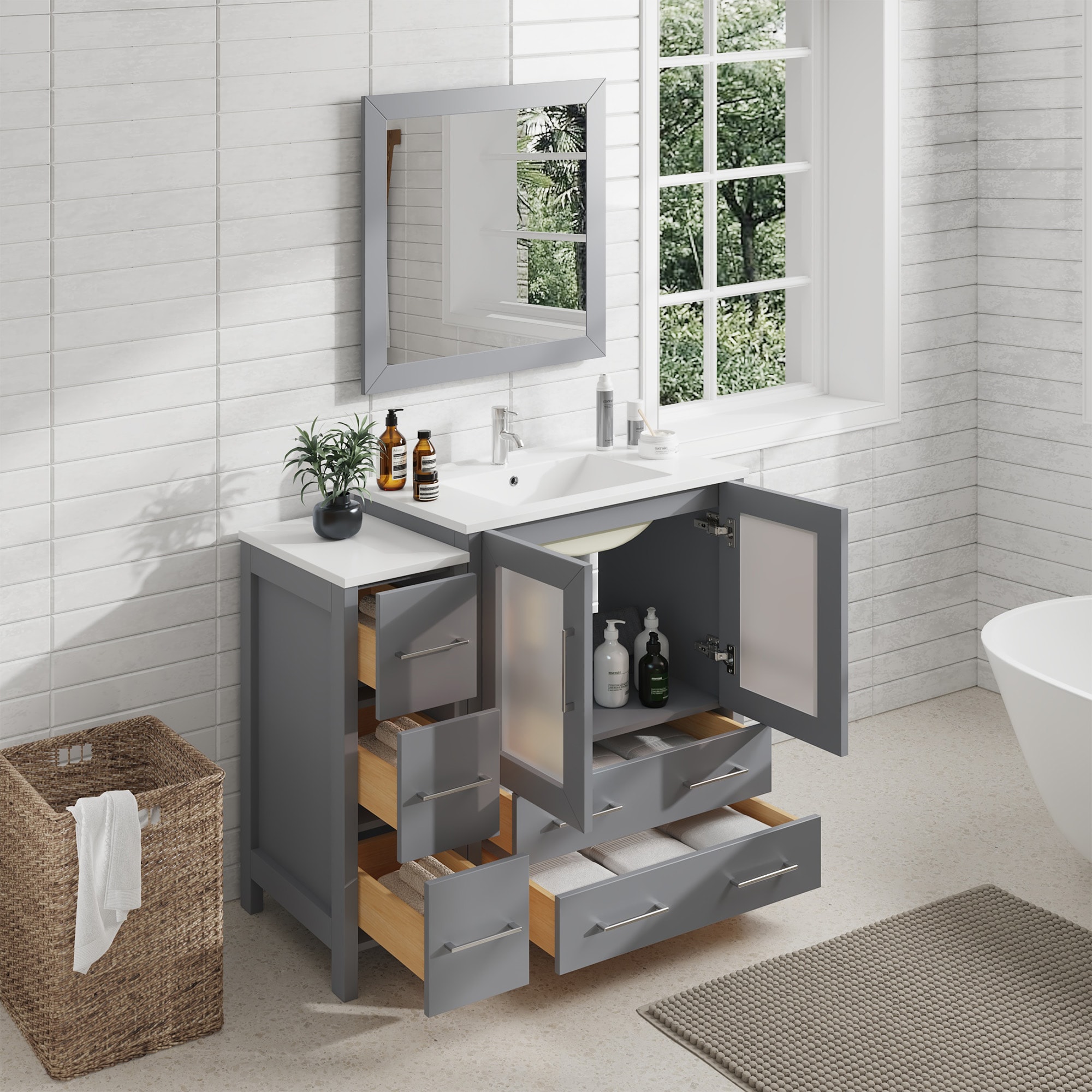 Vanity Art VA3030-42G Bath-Vanity-Combo - View #3