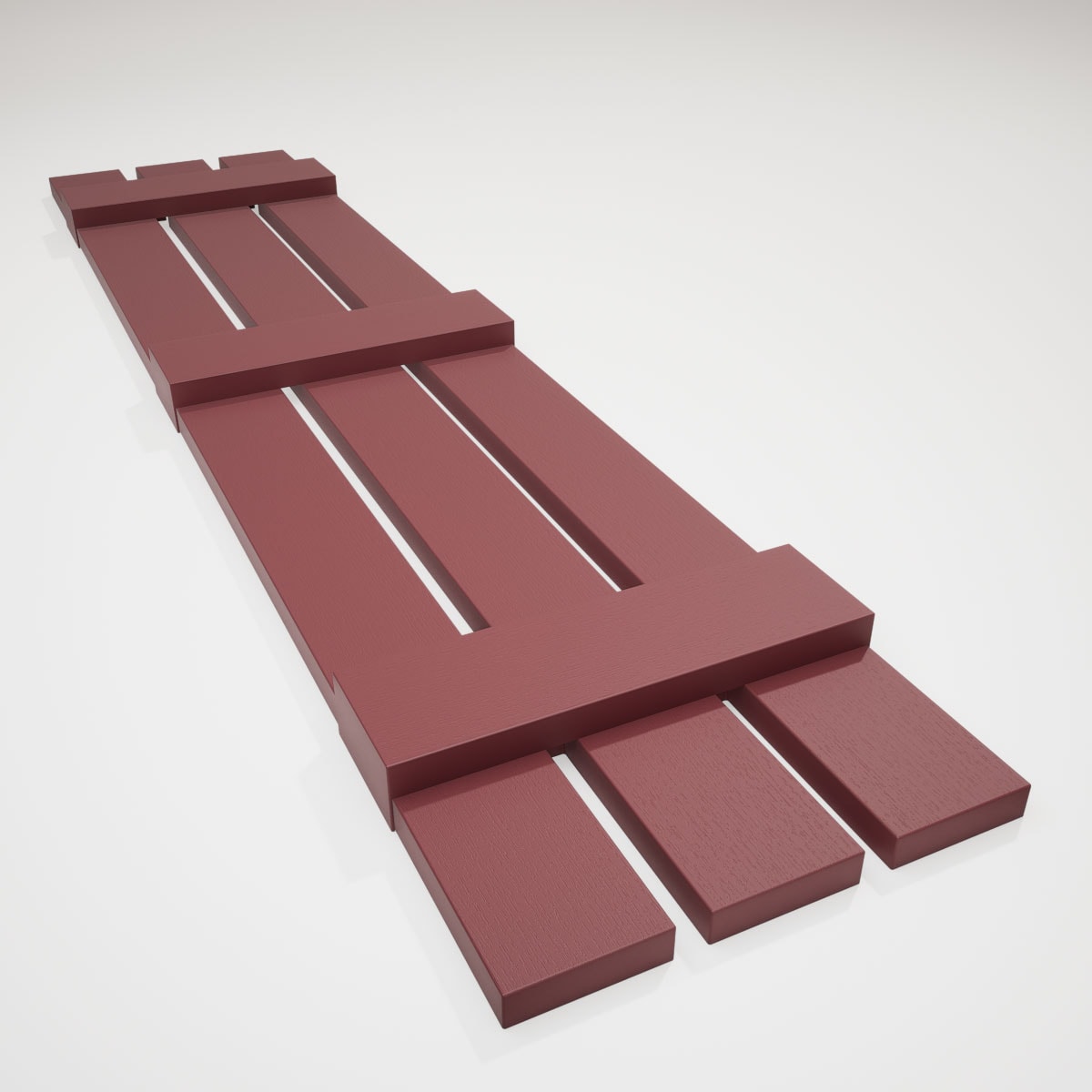Ekena Millwork LS3C12X06800WN Exterior-Shutters - View #5