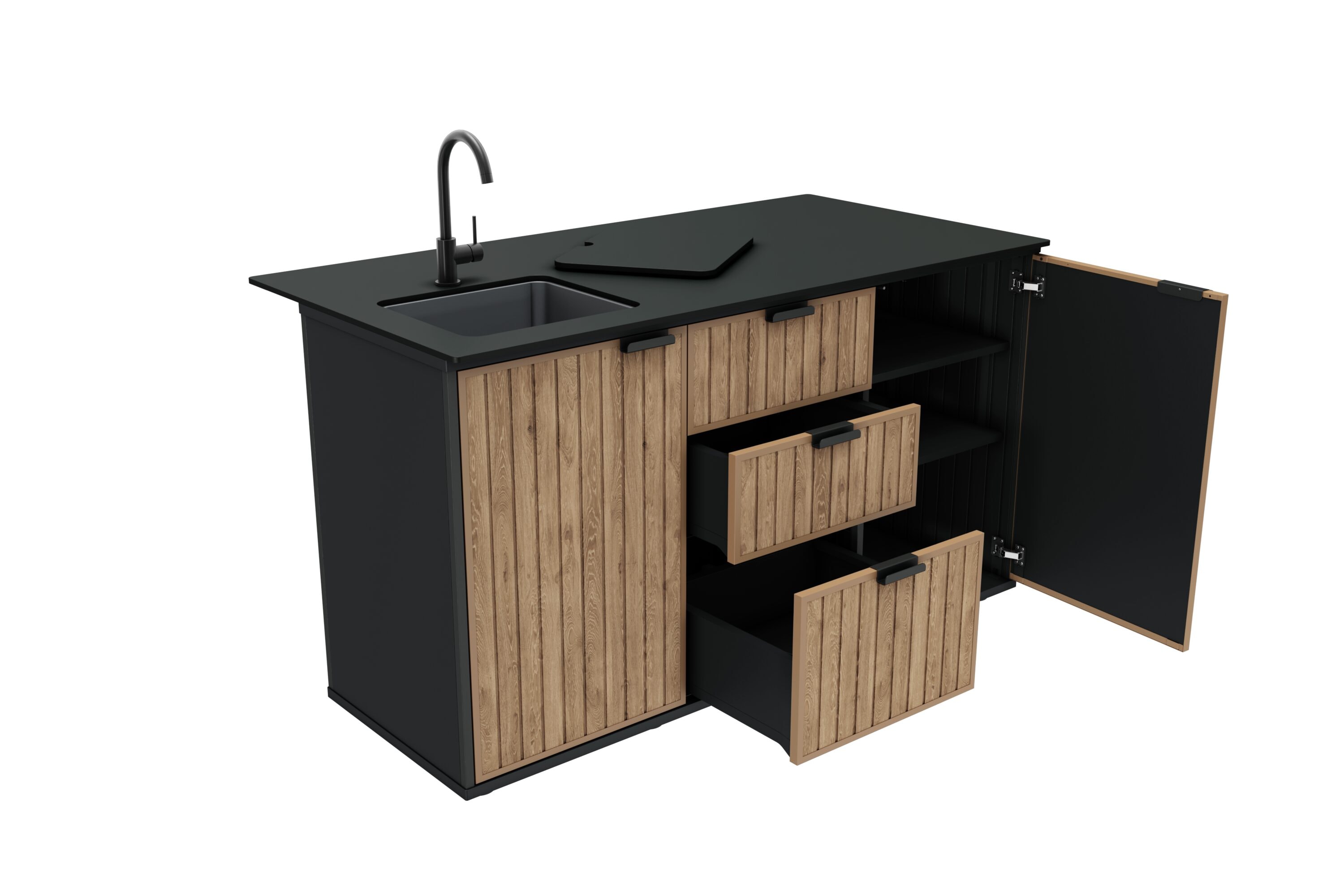 Keter 272768 Modular-Outdoor-Kitchens - View #3