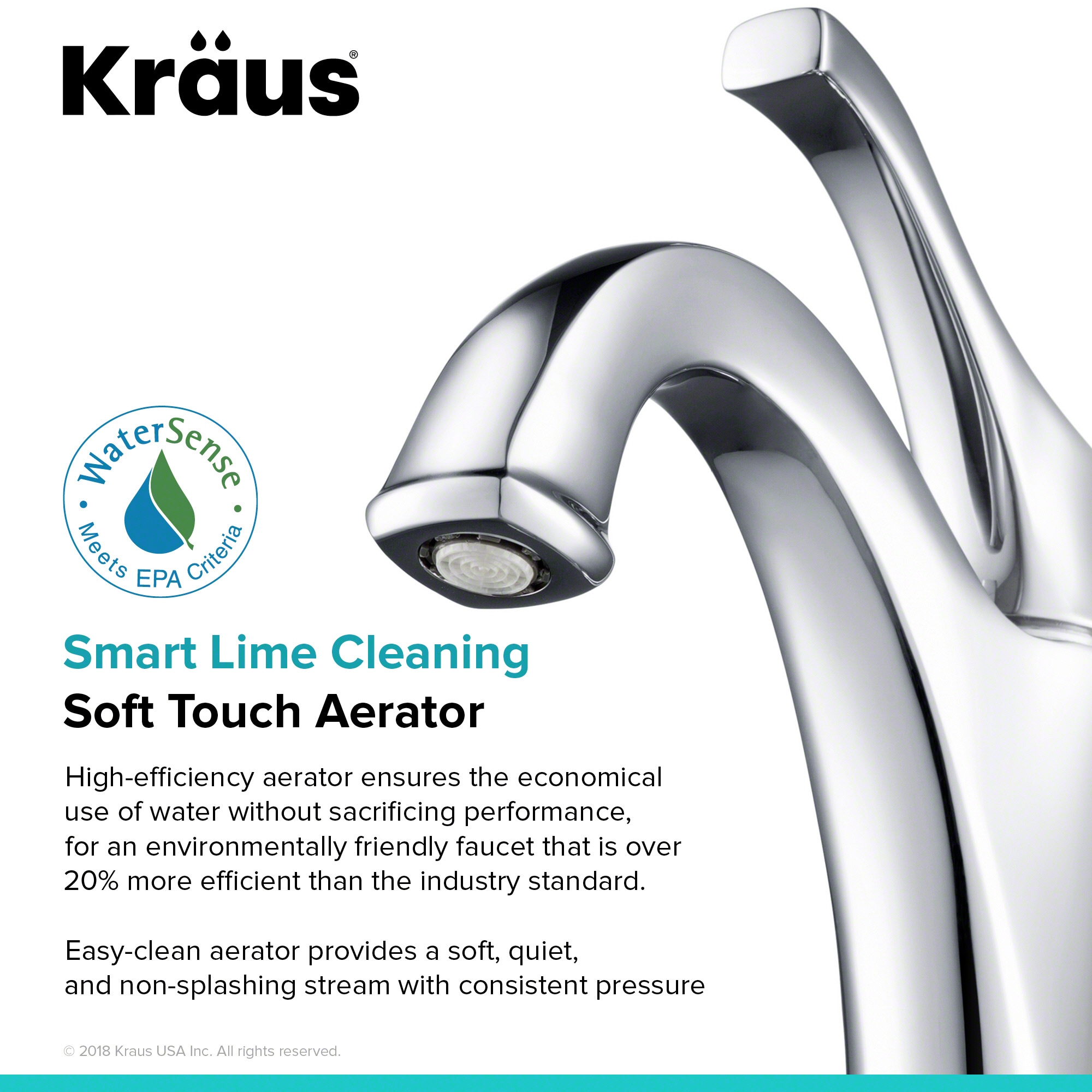 Arlo Chrome Single Handle Brass Bathroom Faucet Set