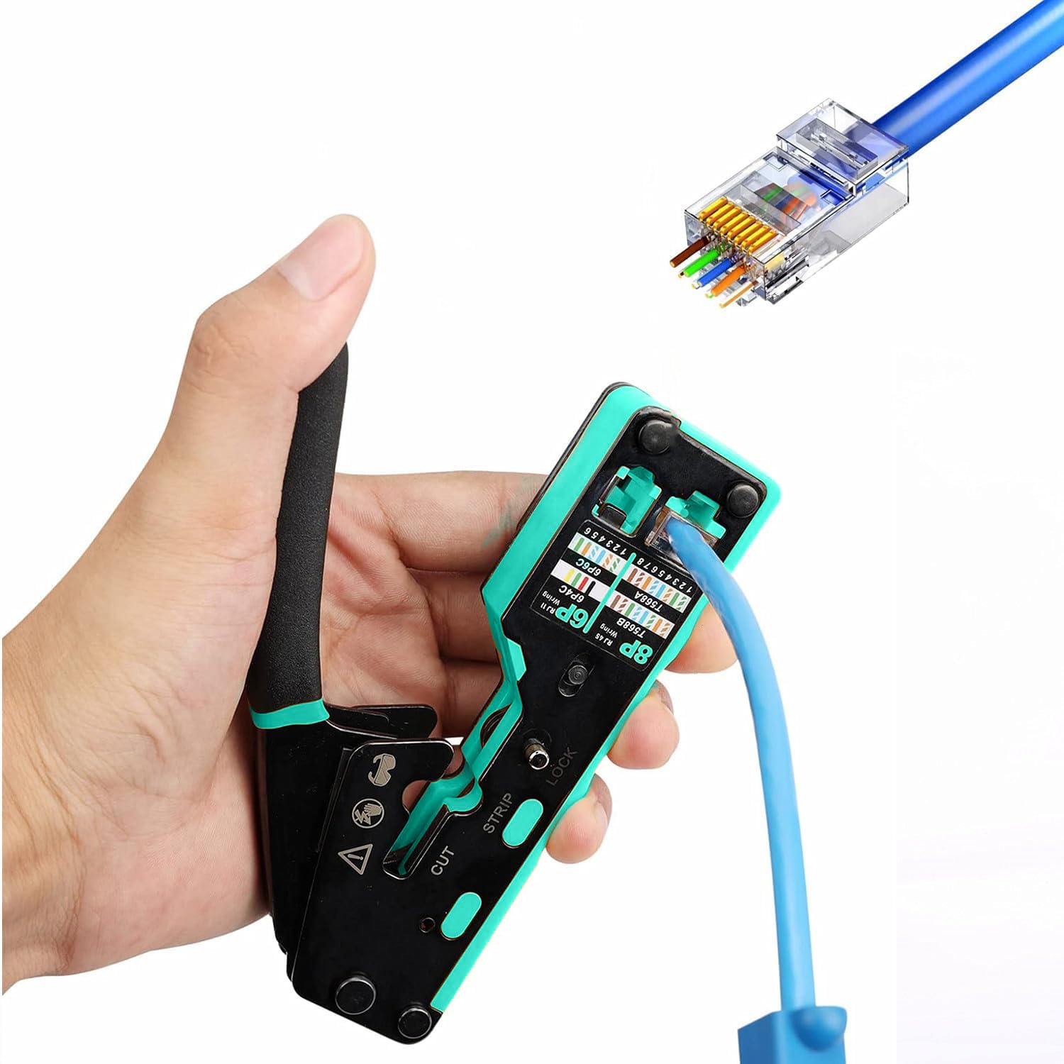 Etokfoks LETYPU3WN Wire-Strippers-Crimpers-Cutters - View #3