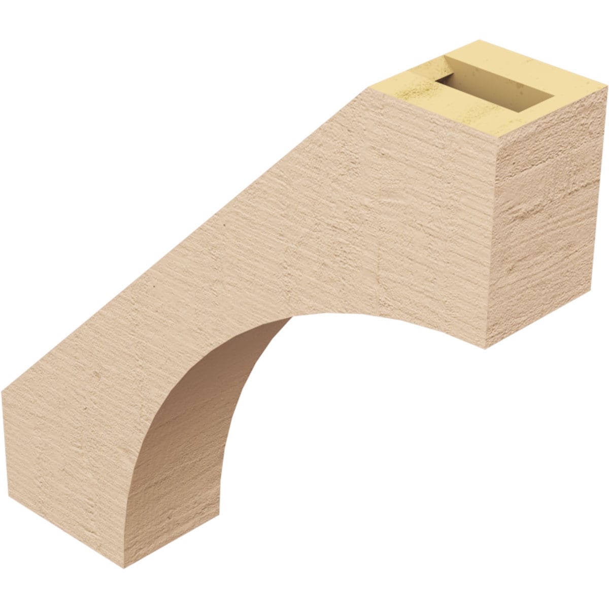 Ekena Millwork BRCUR03X14X14WTLRCPR braces - View #6