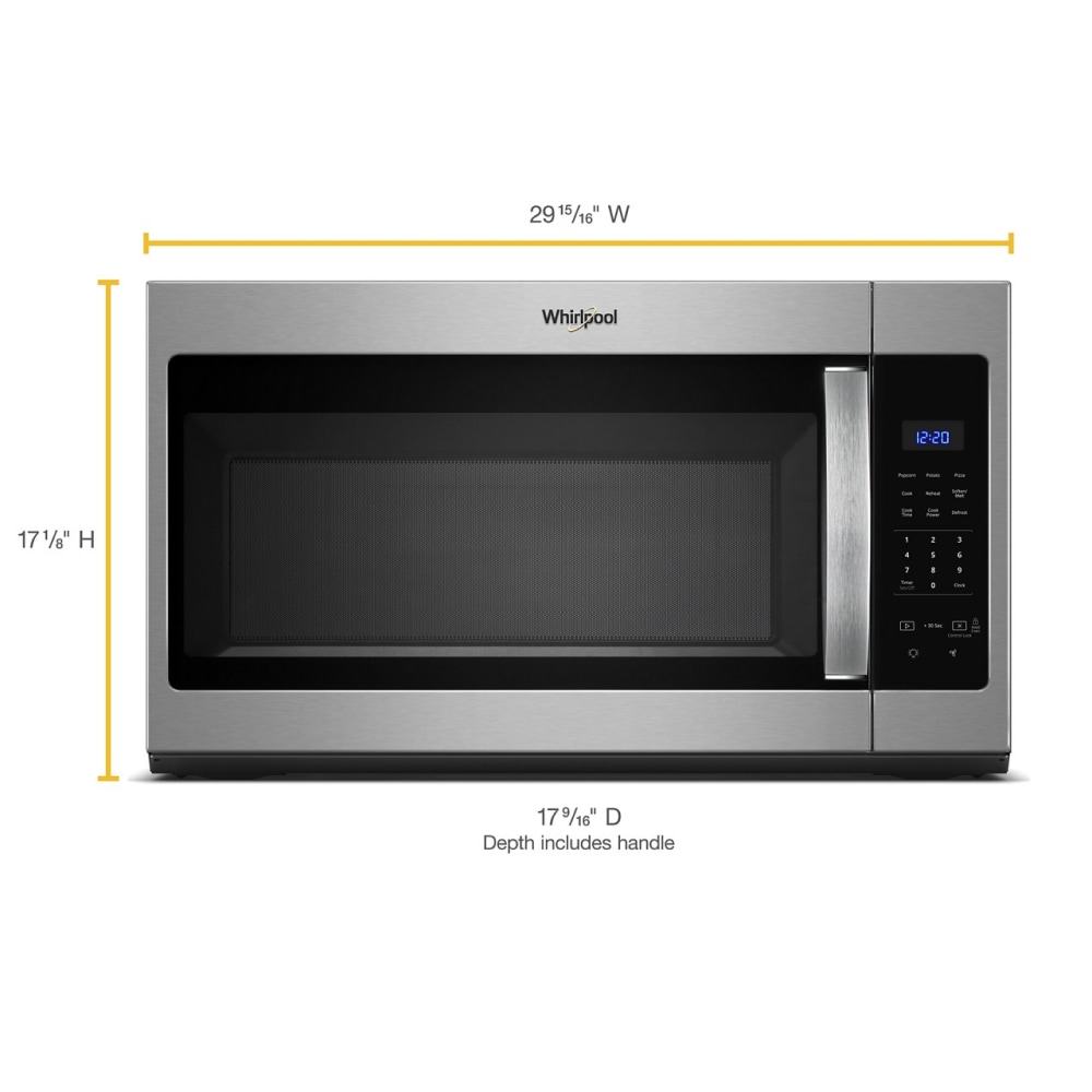 Whirlpool shops microwave