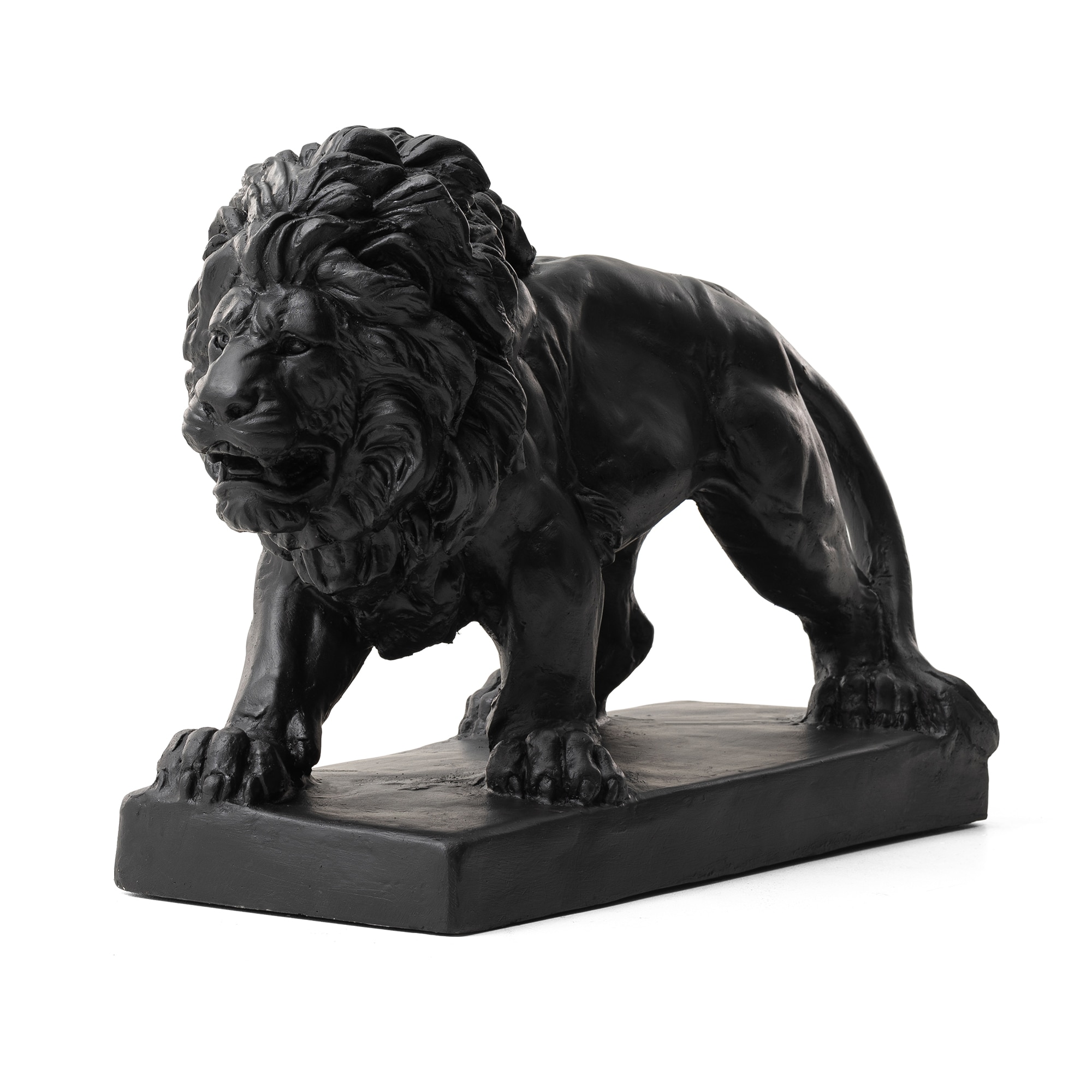 Regal Lion 11 High Sculpture in A Bronze Finish : : Home