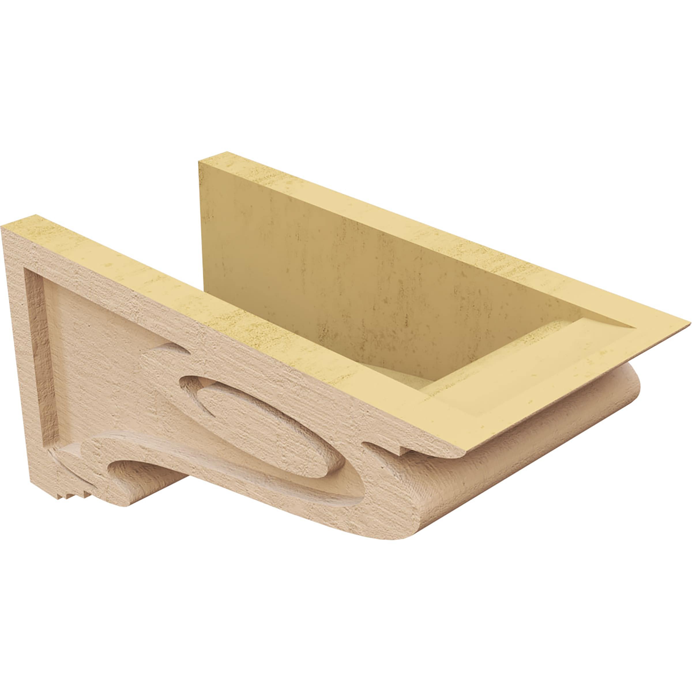 Ekena Millwork CORU07X14X07SCRRCPR corbels - View #5