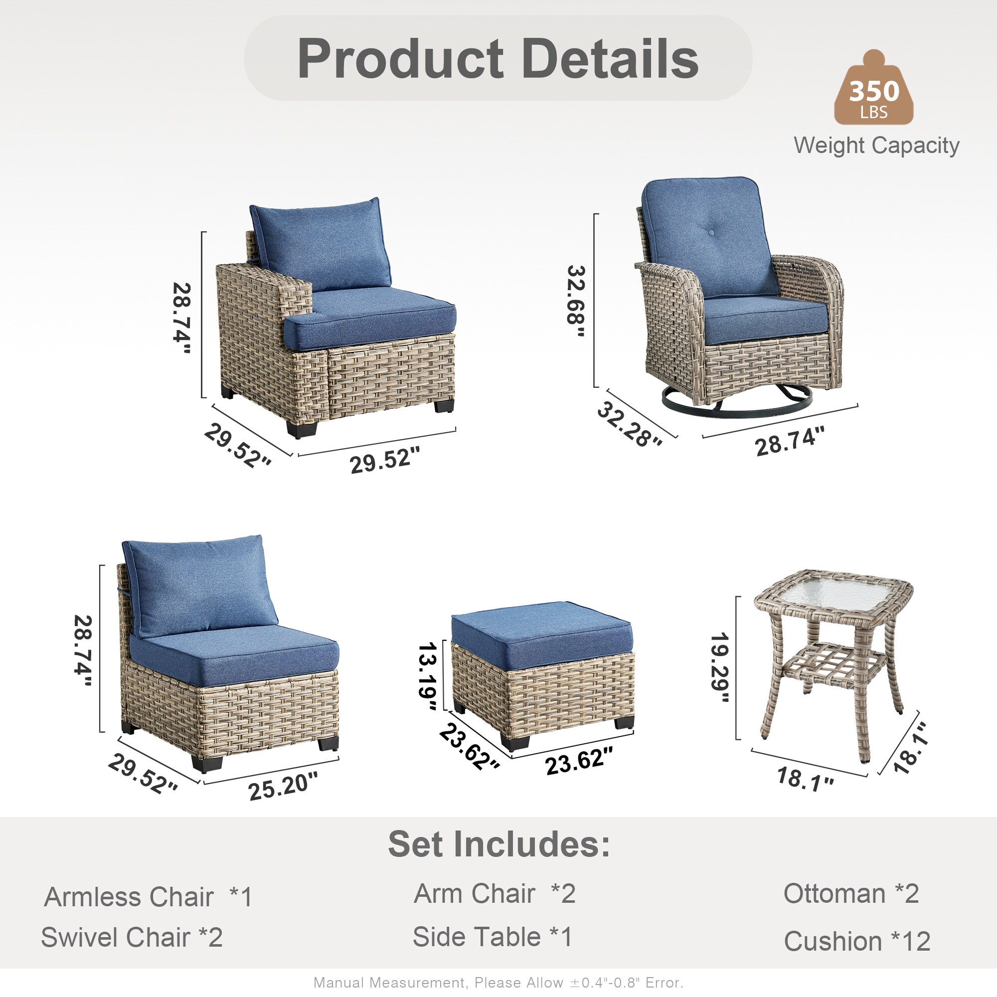 Caodoc L5-VYZTBS508-1 Patio-Sofas-Daybeds - View #8