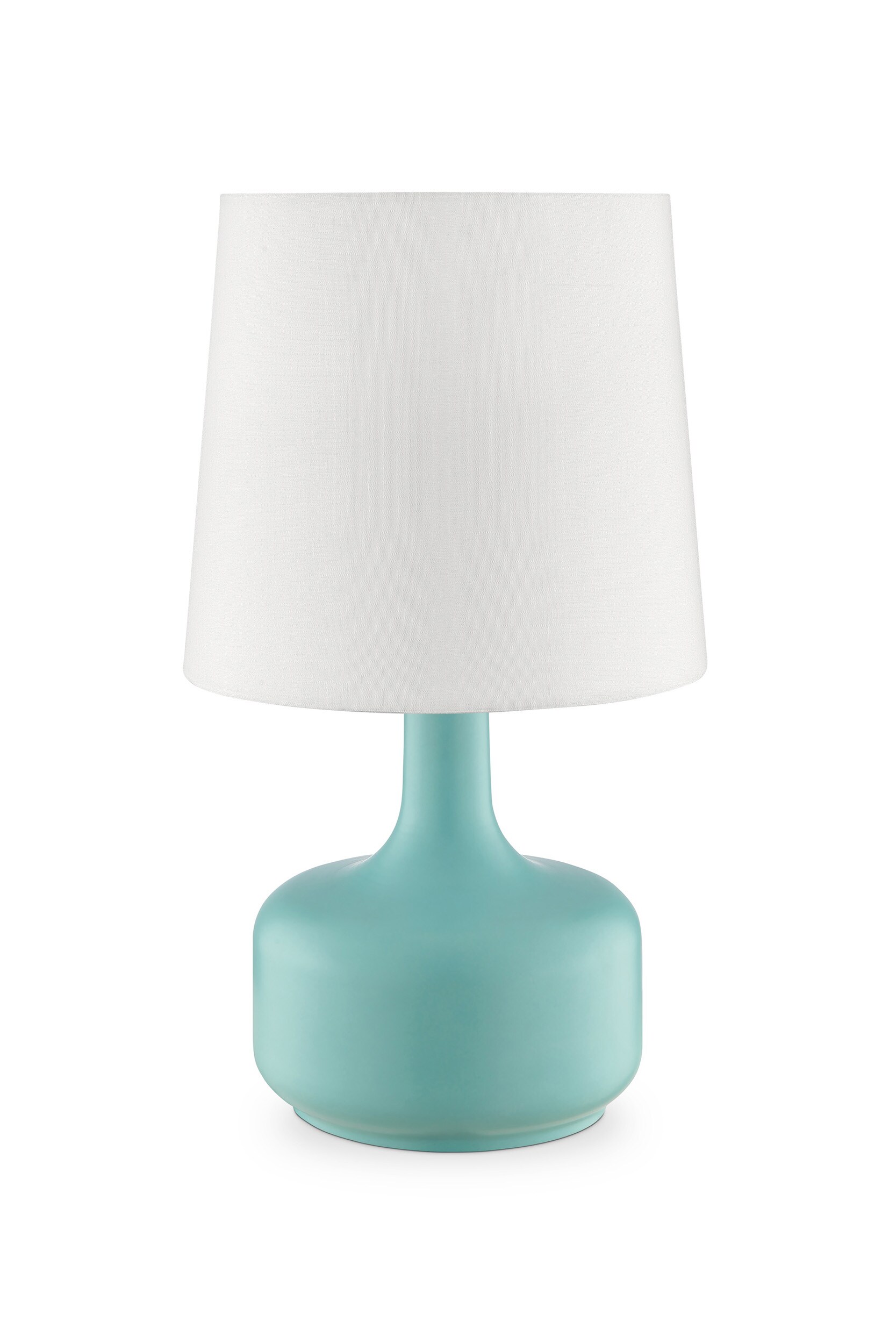 side table and lamp