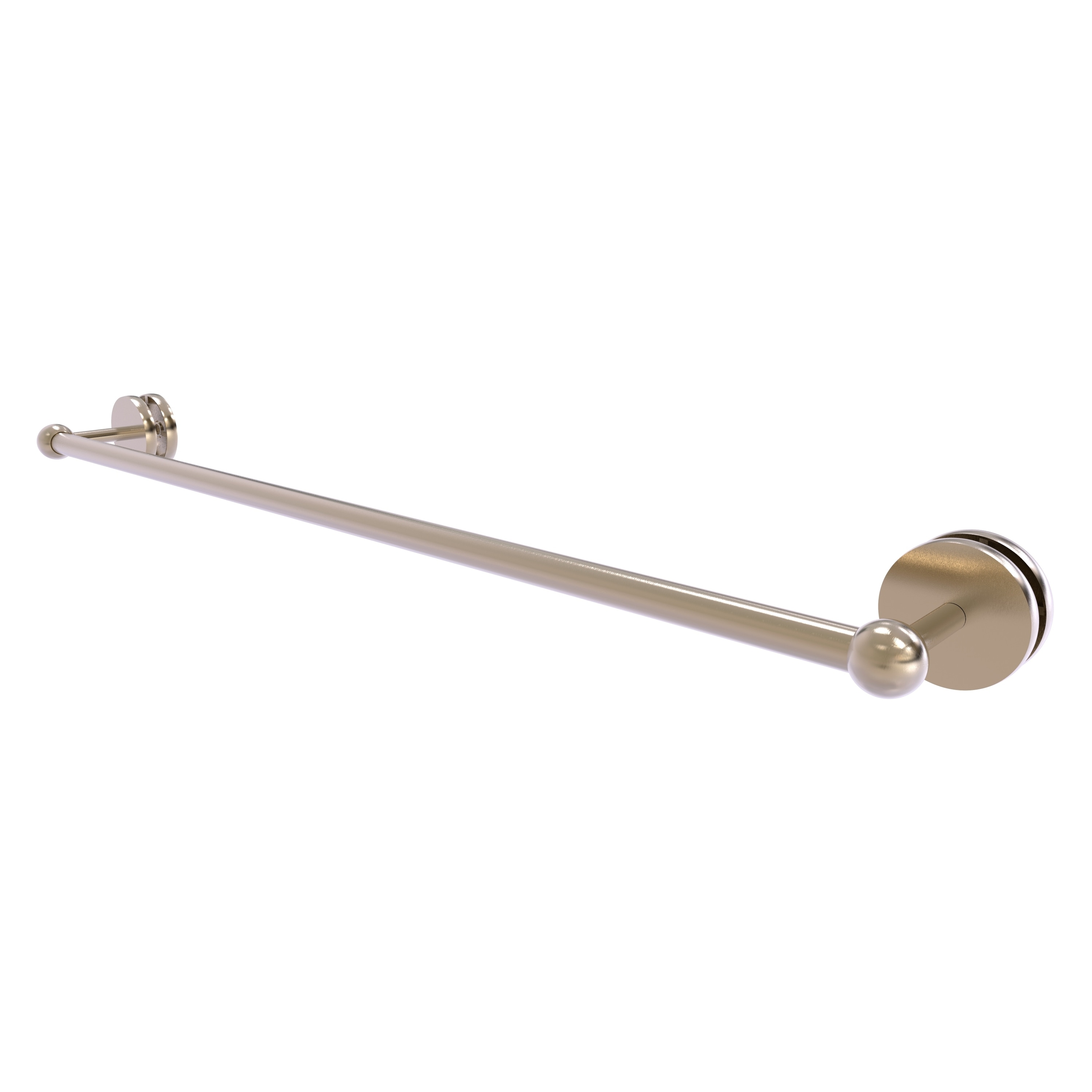 Allied Brass P1000-41-SM-30-PEW Prestige Skyline 30-in Antique Pewter Wall mount Single Towel Bar