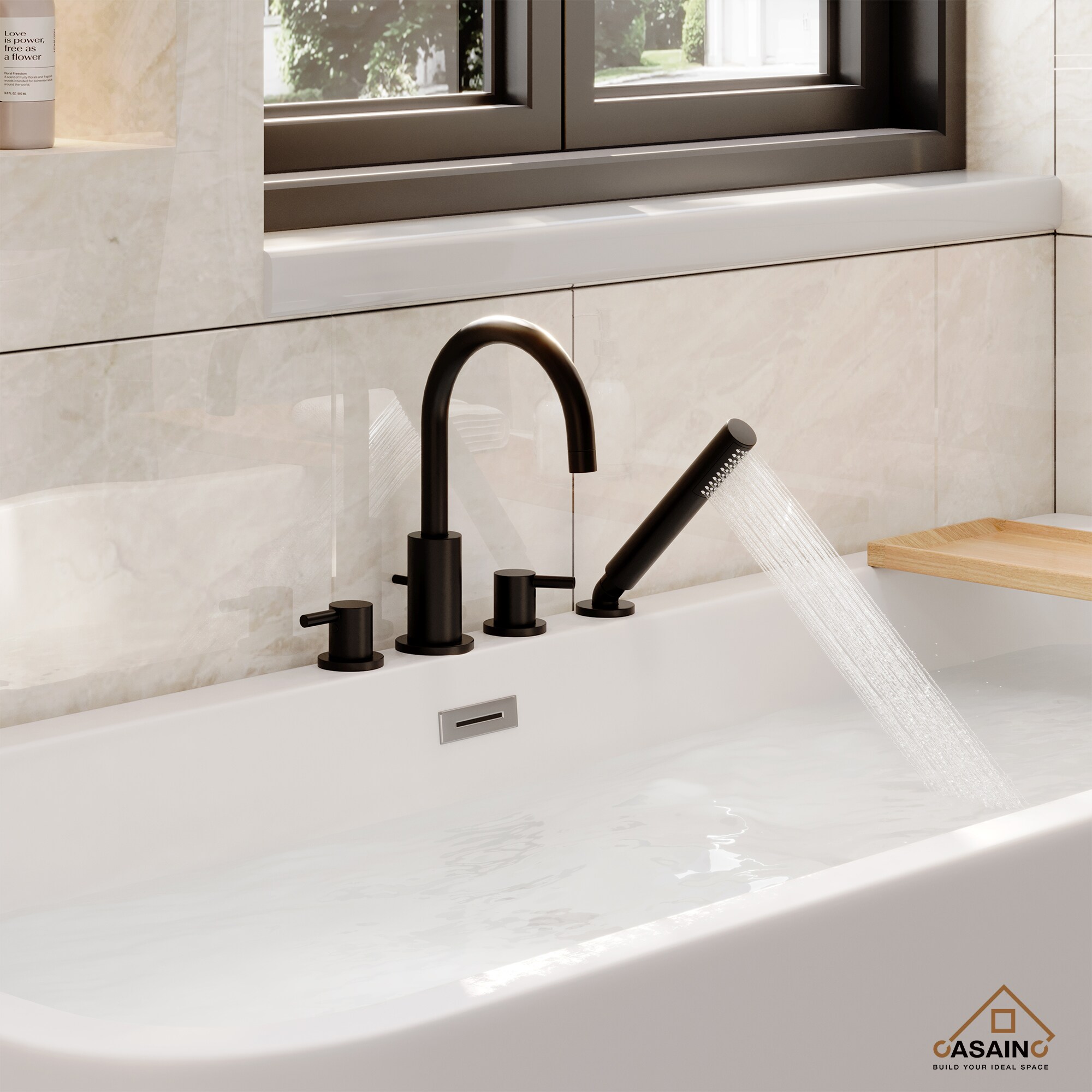 CASAINC CALTC11BN Roman-Tub-Faucets - View #4