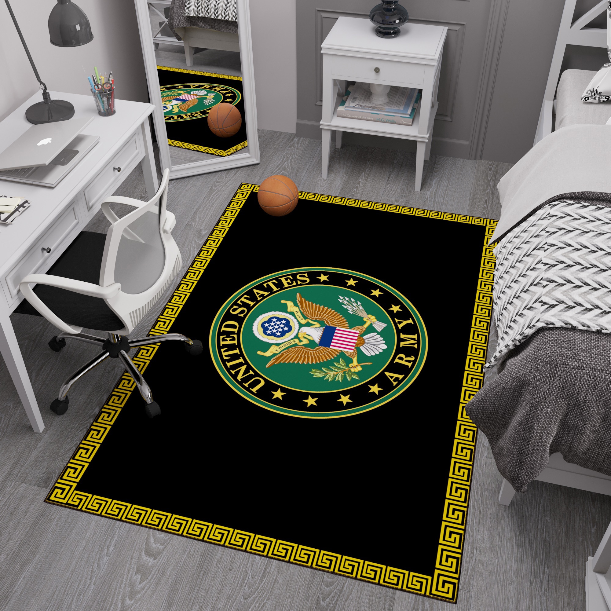 Ottomanson ARMY111-5X7 rugs - View #4