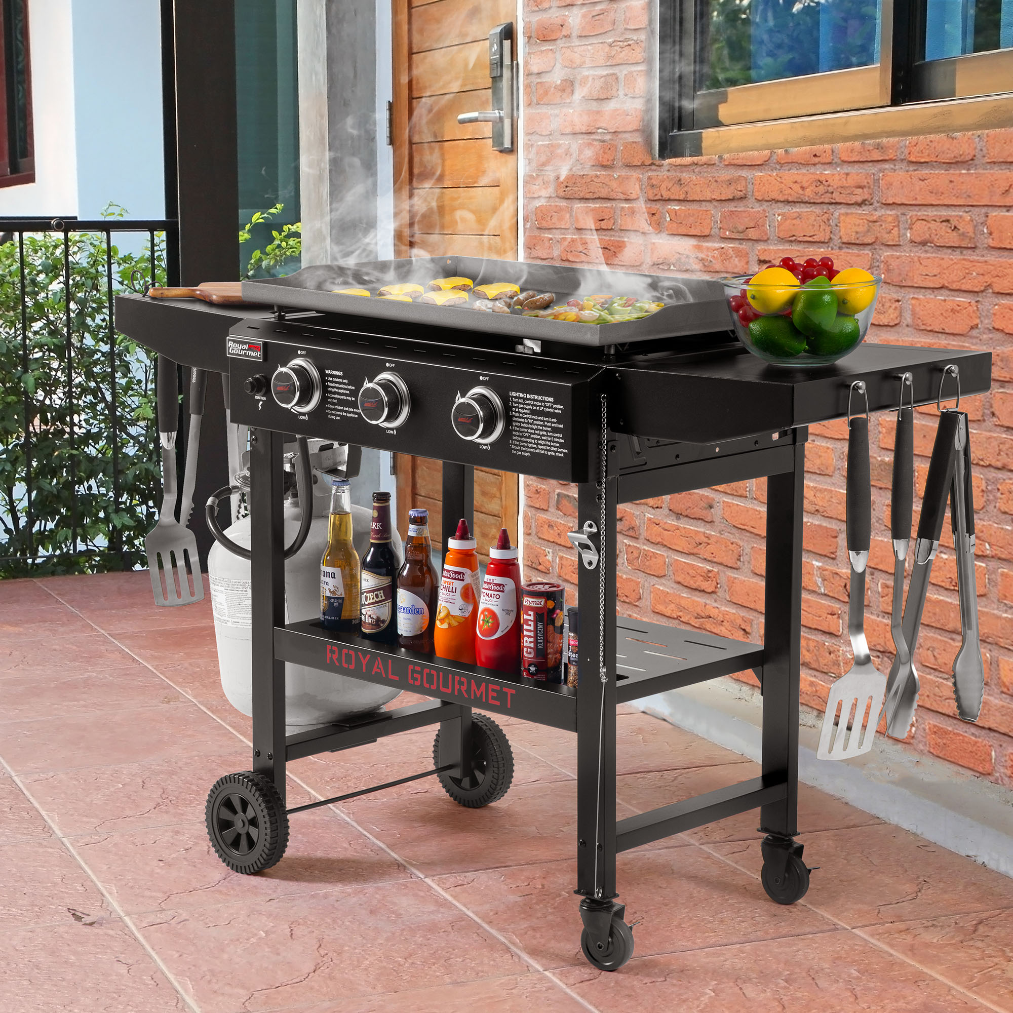 Royal Gourmet GB3000H Flat-Top-Grills - View #9