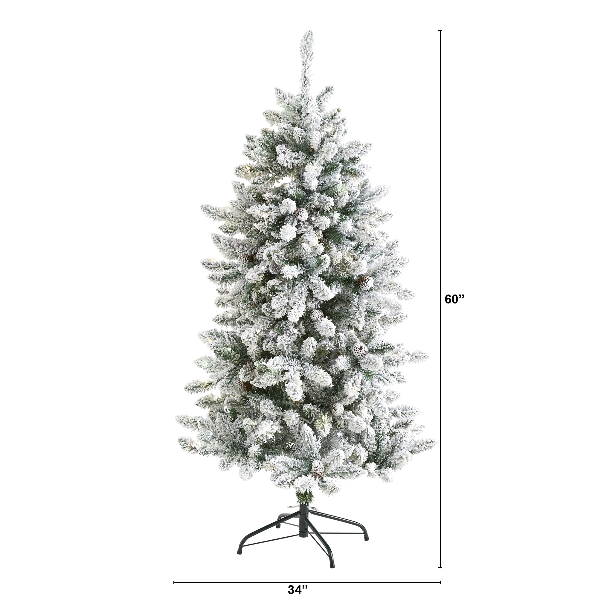 Nearly Natural T4496 Artificial-Christmas-Trees - View #2
