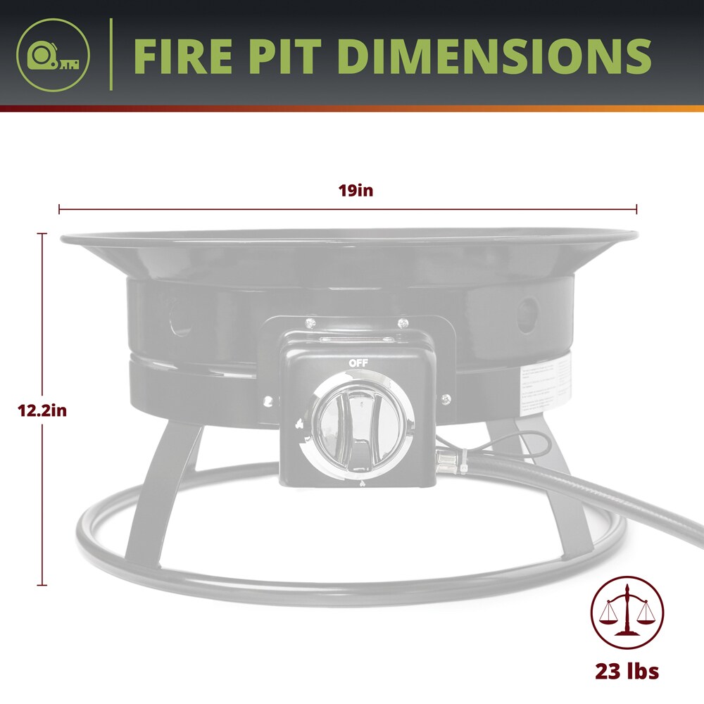 Kinger Home PFP-001 Outdoor-Gas-Firepits - View #7