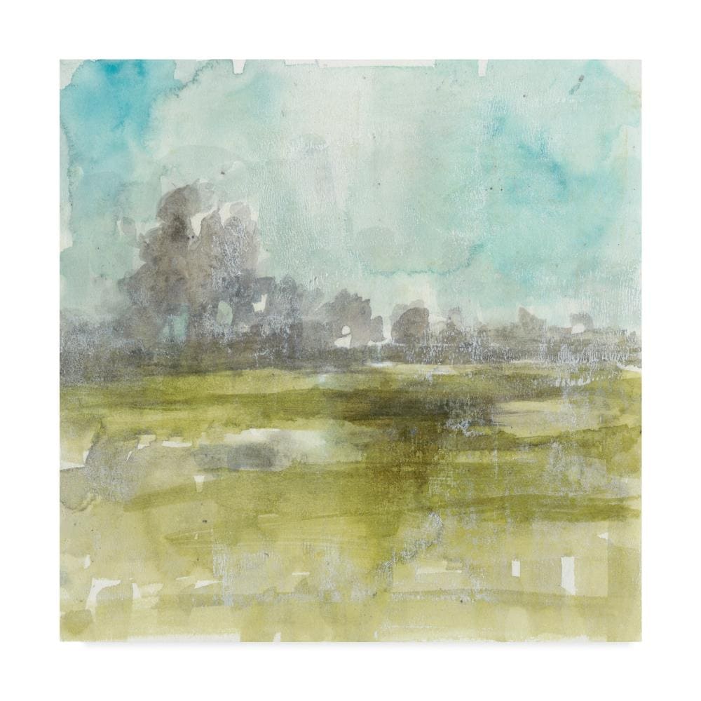Trademark Fine Art WAG09277-C2424GG Framed 24-in H x 24-in W Abstract Print on Canvas