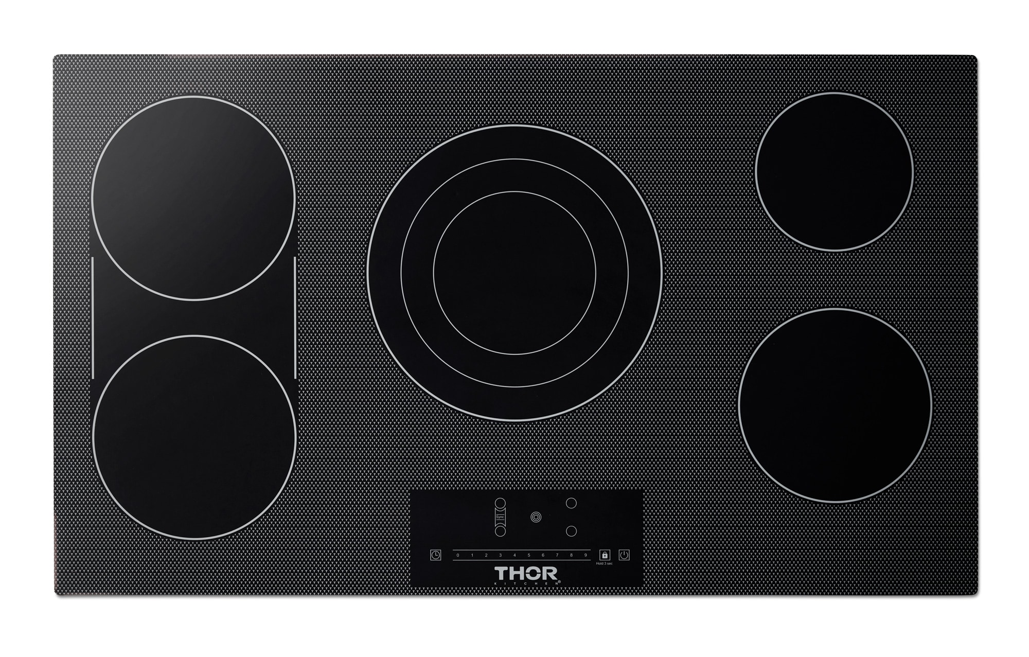 Thor Kitchen 36-in 5 Burners Smooth Surface (Radiant) Black Electric  Cooktop in the Electric Cooktops department at