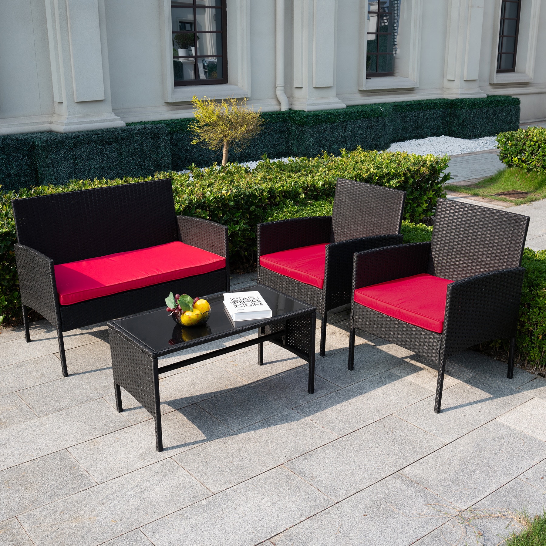Grearden LS2109-RD Patio-Conversation-Sets - View #2