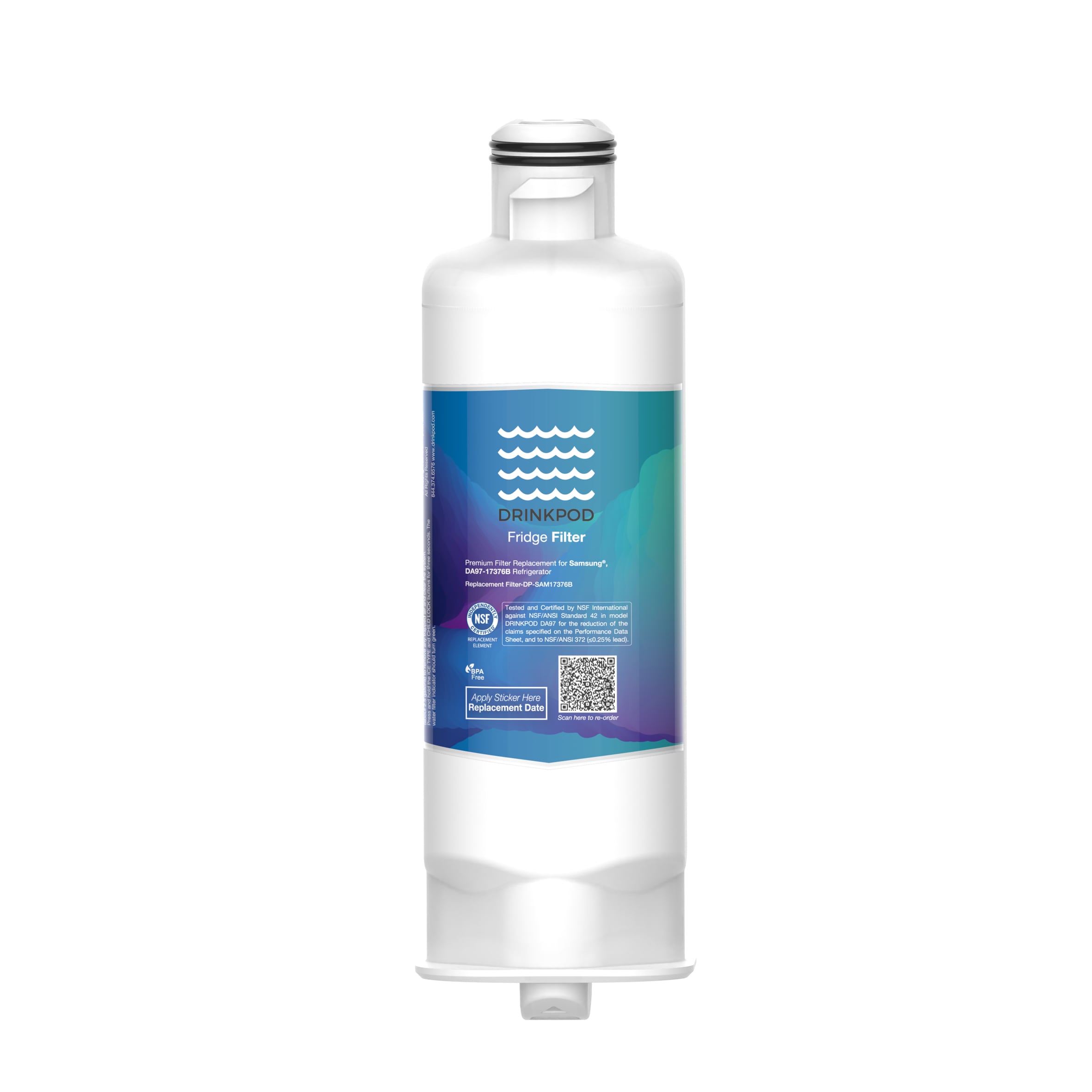 Drinkpod DP-SAM17376B Twist-in Refrigerator Water Filter DP-SAM17376B