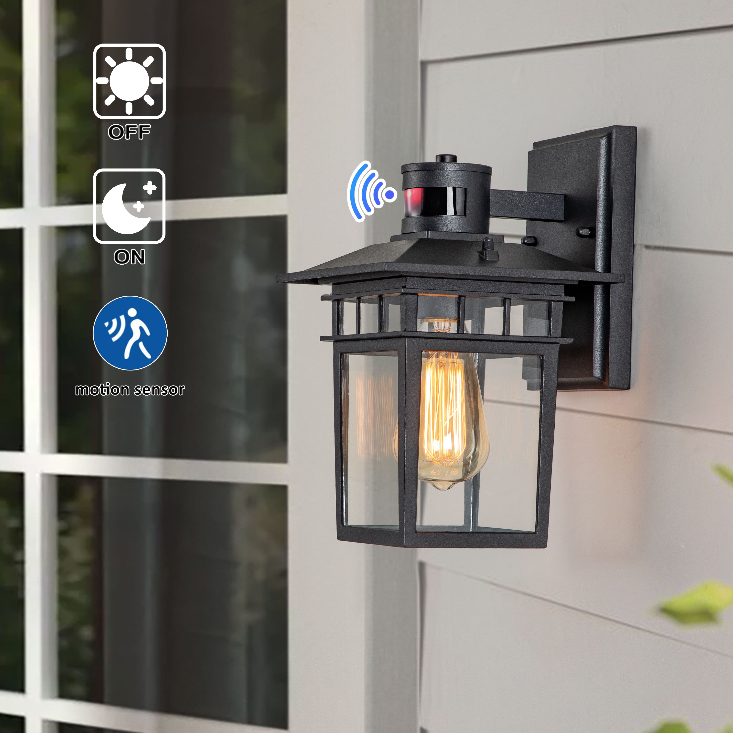 28W Outdoor Security Lights with Motion Sensor and Dusk to Dawn — Lightdot