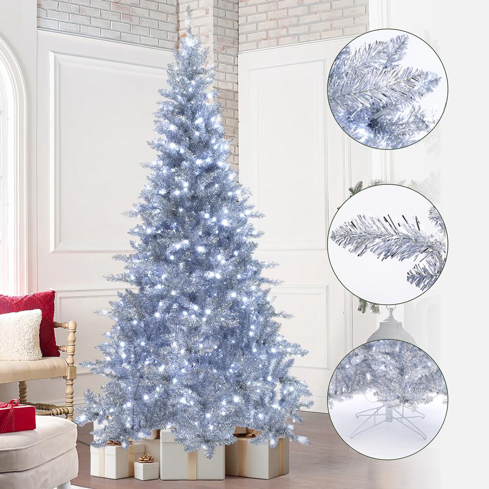 LuxenHome WHAP2564 Artificial-Christmas-Trees - View #6