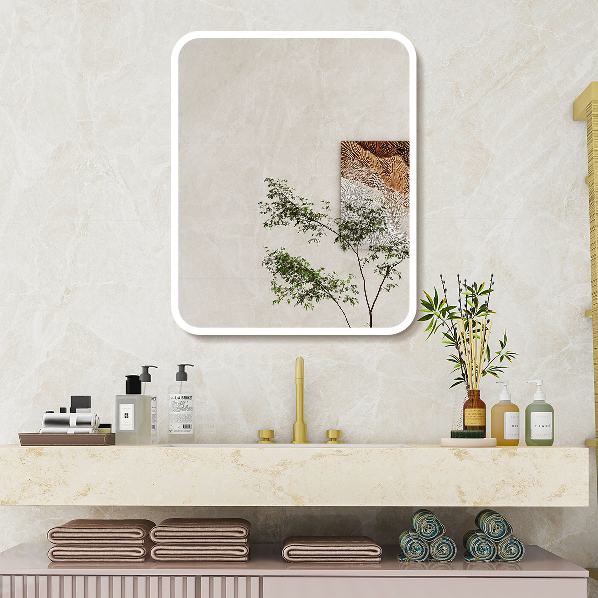 WELLFOR GIJ-MED01-2430SL Bathroom-Medicine-Cabinets - View #3