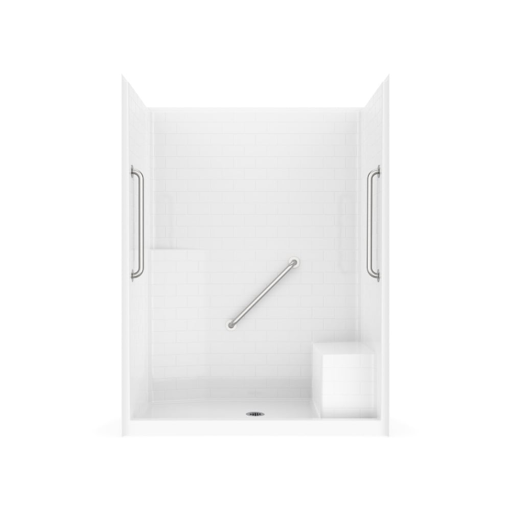 Laurel Mountain 6034SH1SPSTR064 Alcove-Shower-Kit - View #2