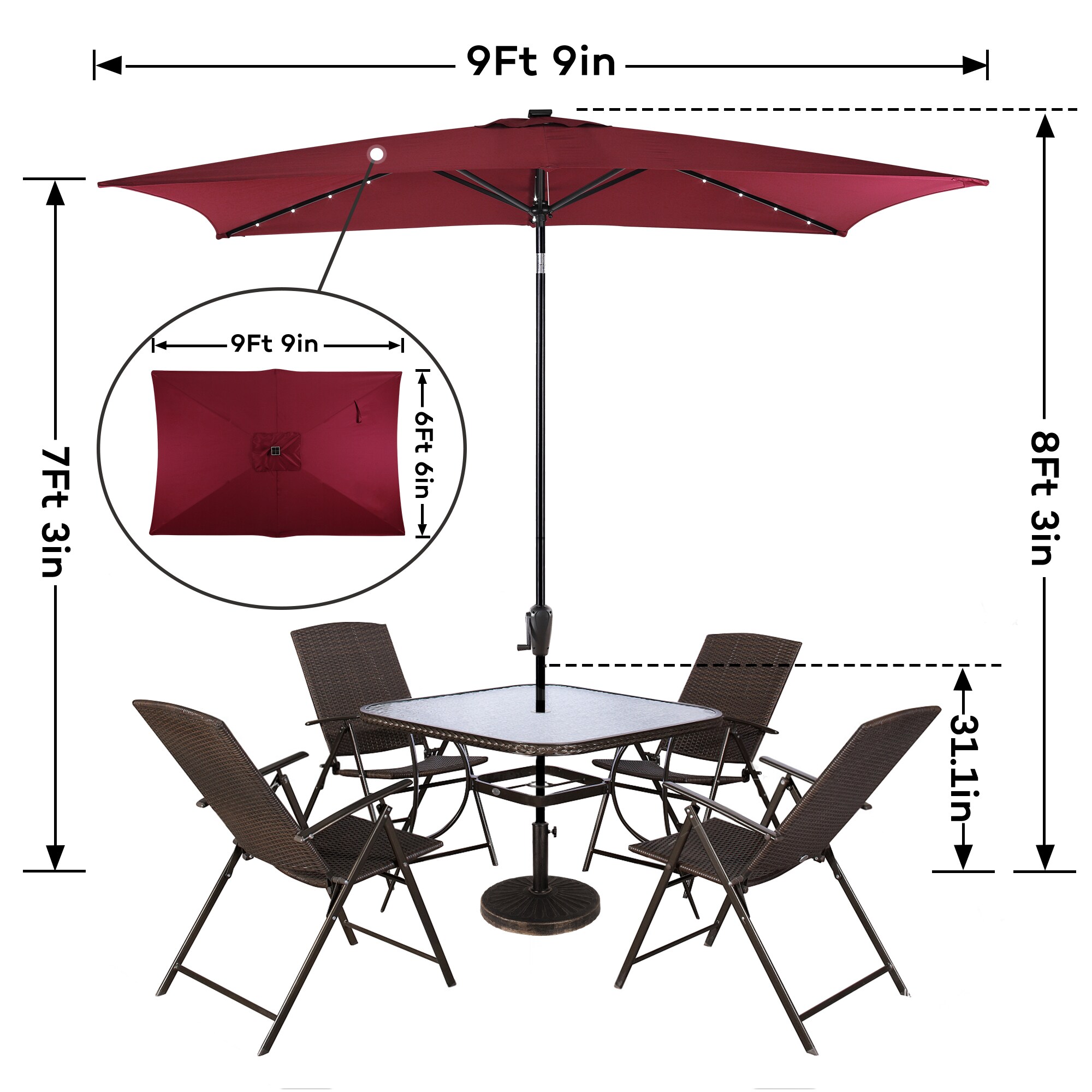 Sun-Ray 801002REC Umbrellas-2 - View #11