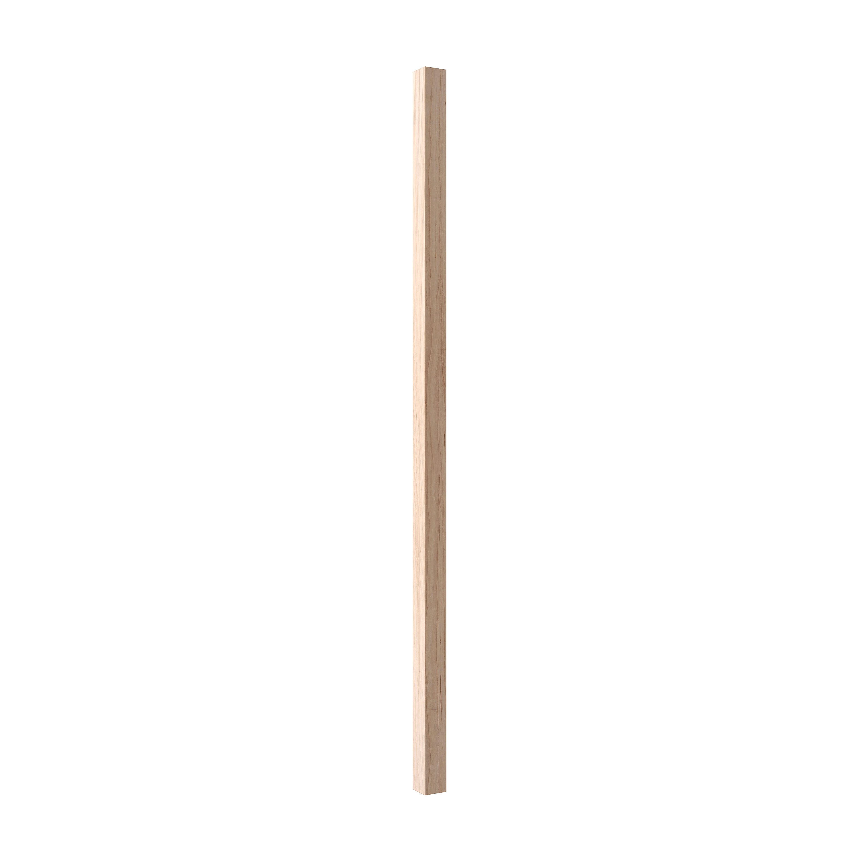 Crown Heritage 454506136 36-in x 1.25-in Craftsman Unfinished Maple Square Top Stair Baluster