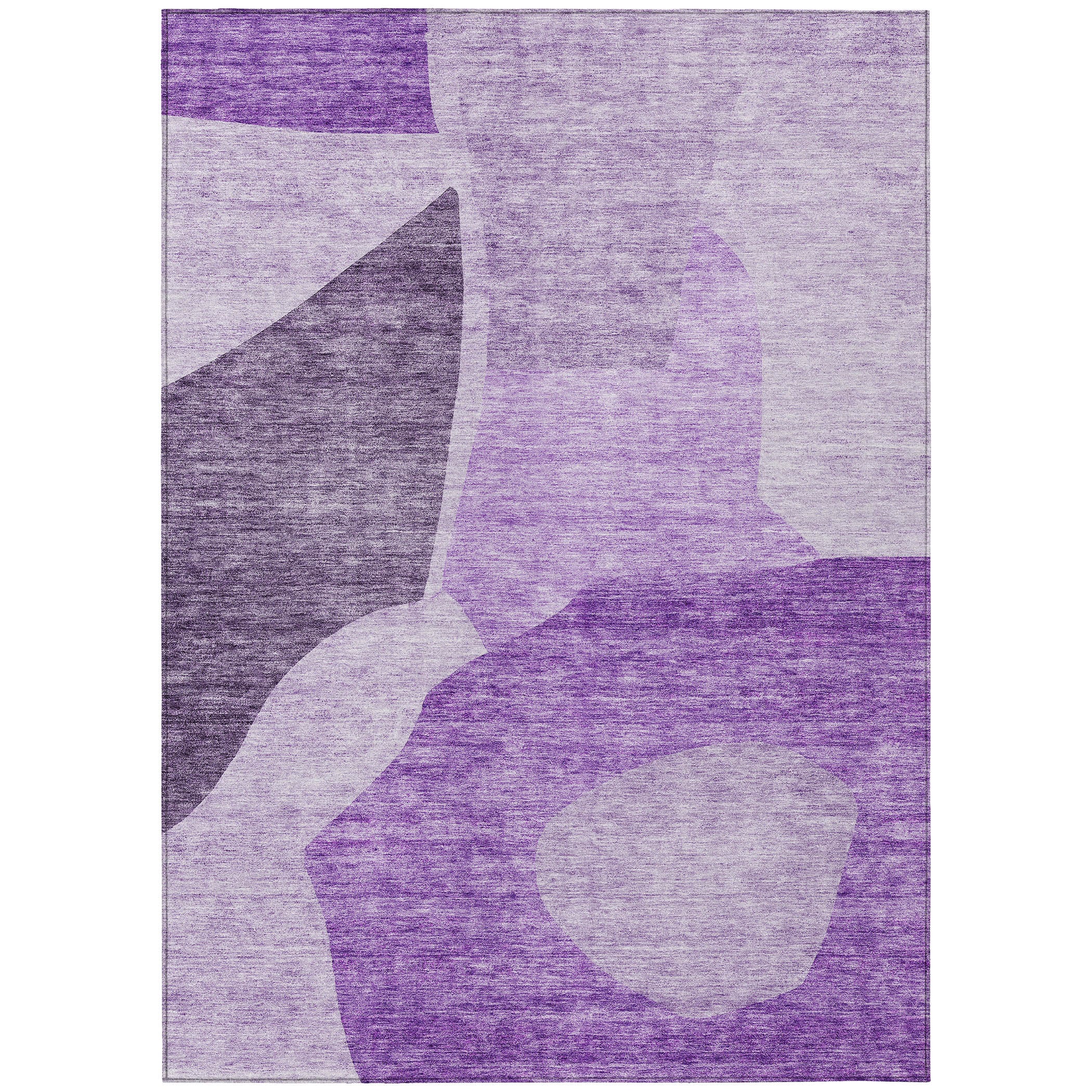 Addison Rugs ACN665EG30X46 Chantille ACN665EG 2 x 3 (ft) Polyester Eggplant Rectangular Indoor/Outdoor Geometric Machine washable Area rug