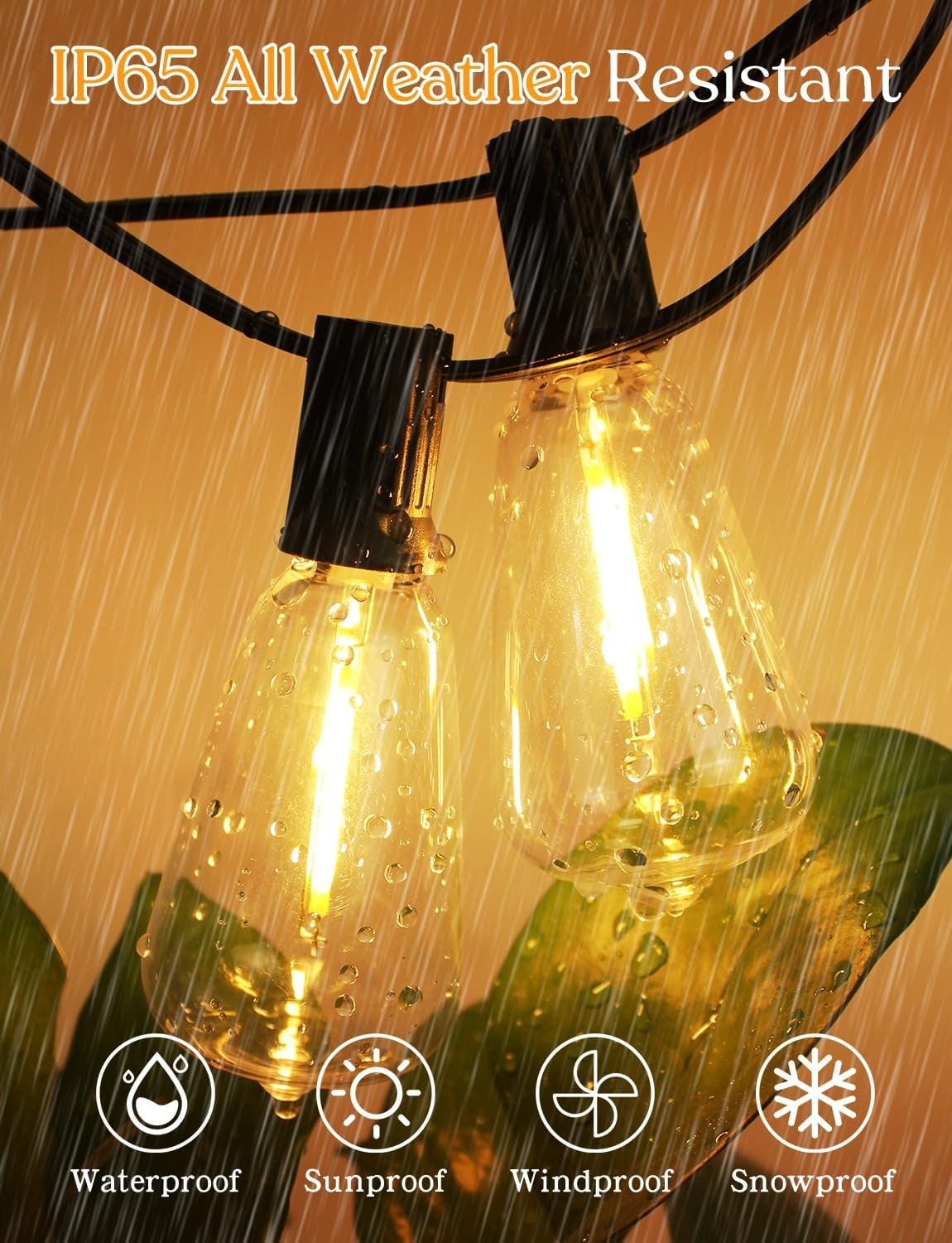Afoxsos LAF0521F059 Patio-String-Lights - View #3