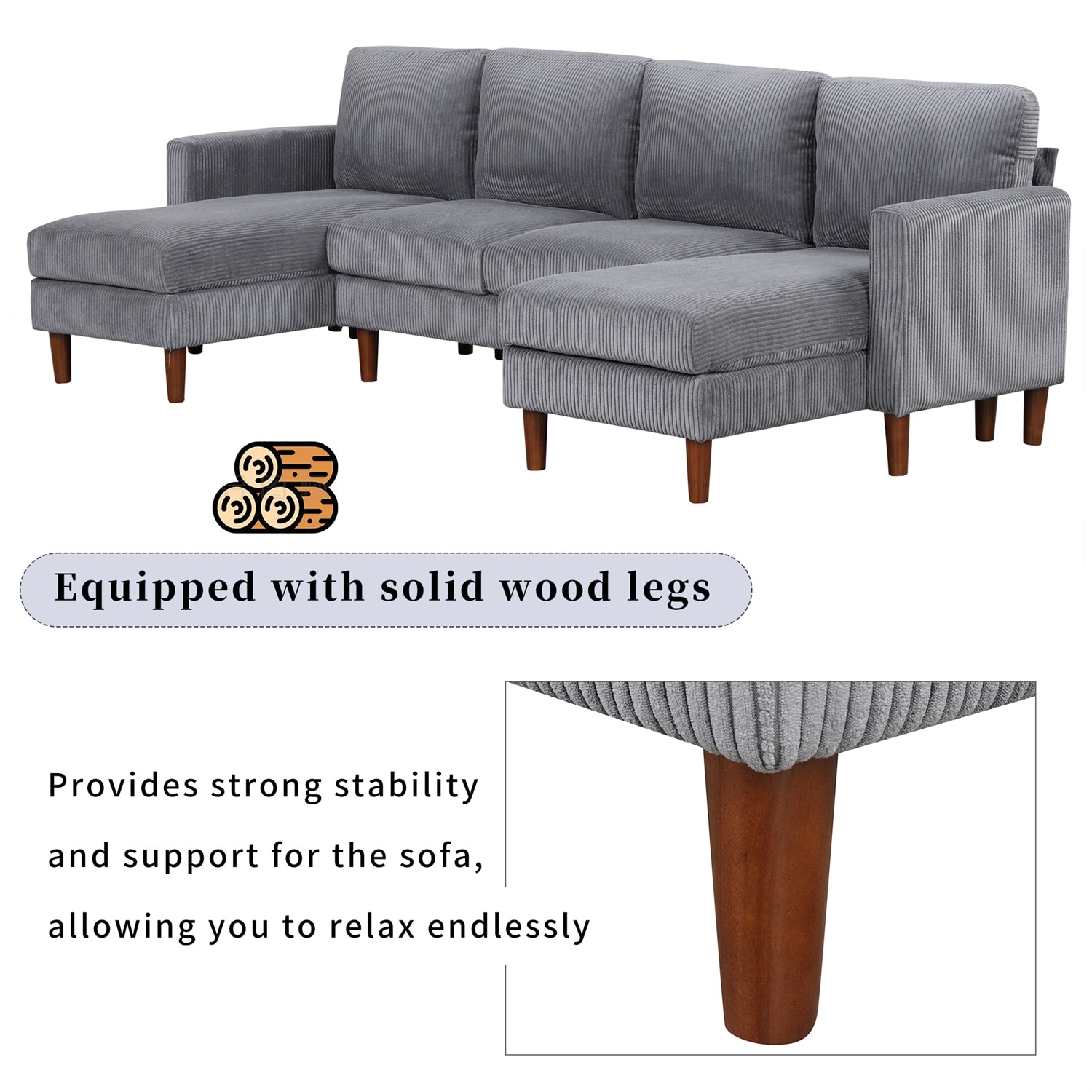 Mondawe M0-N7S338E Sofas-Loveseats - View #4