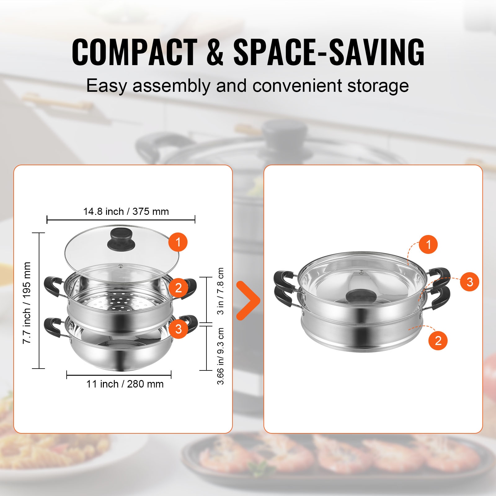 VEVOR DCZG28CM00009GWUDV0 Stock-Pots - View #7