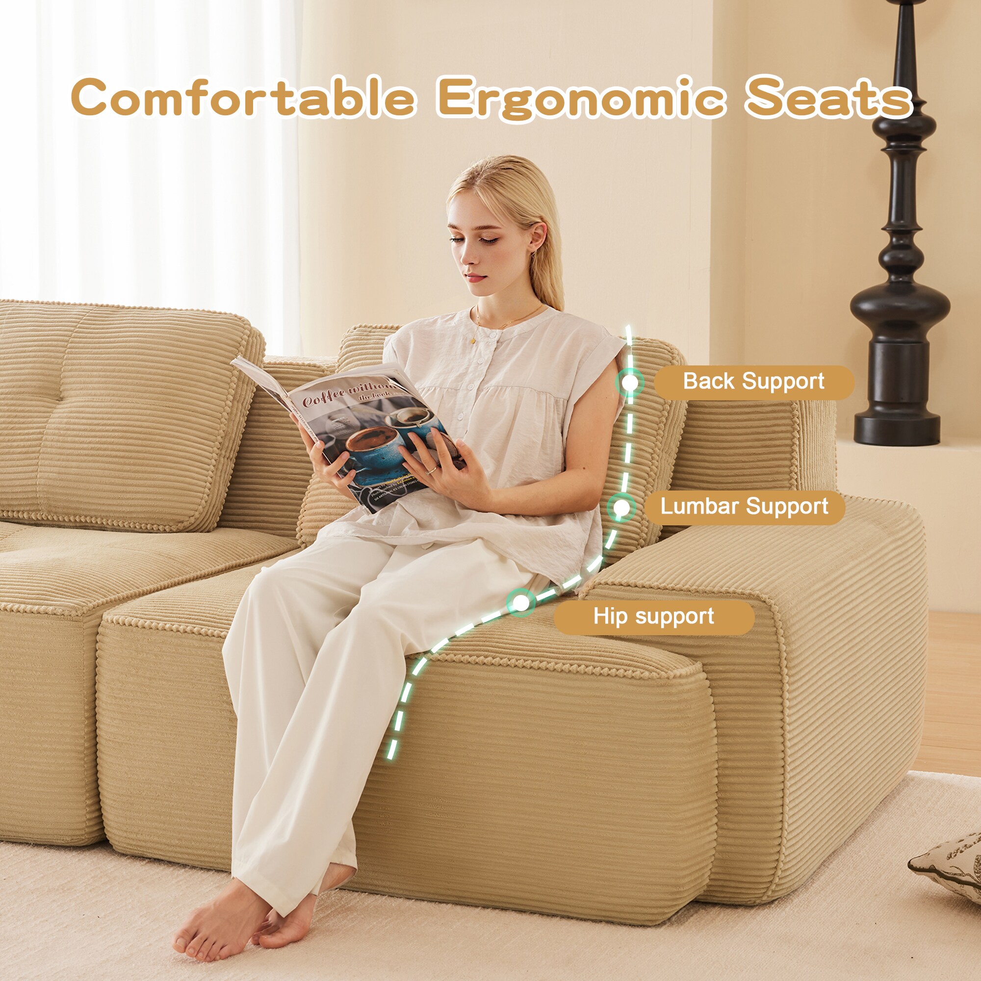 Homy Casa YG01469 Sofas-Loveseats - View #6