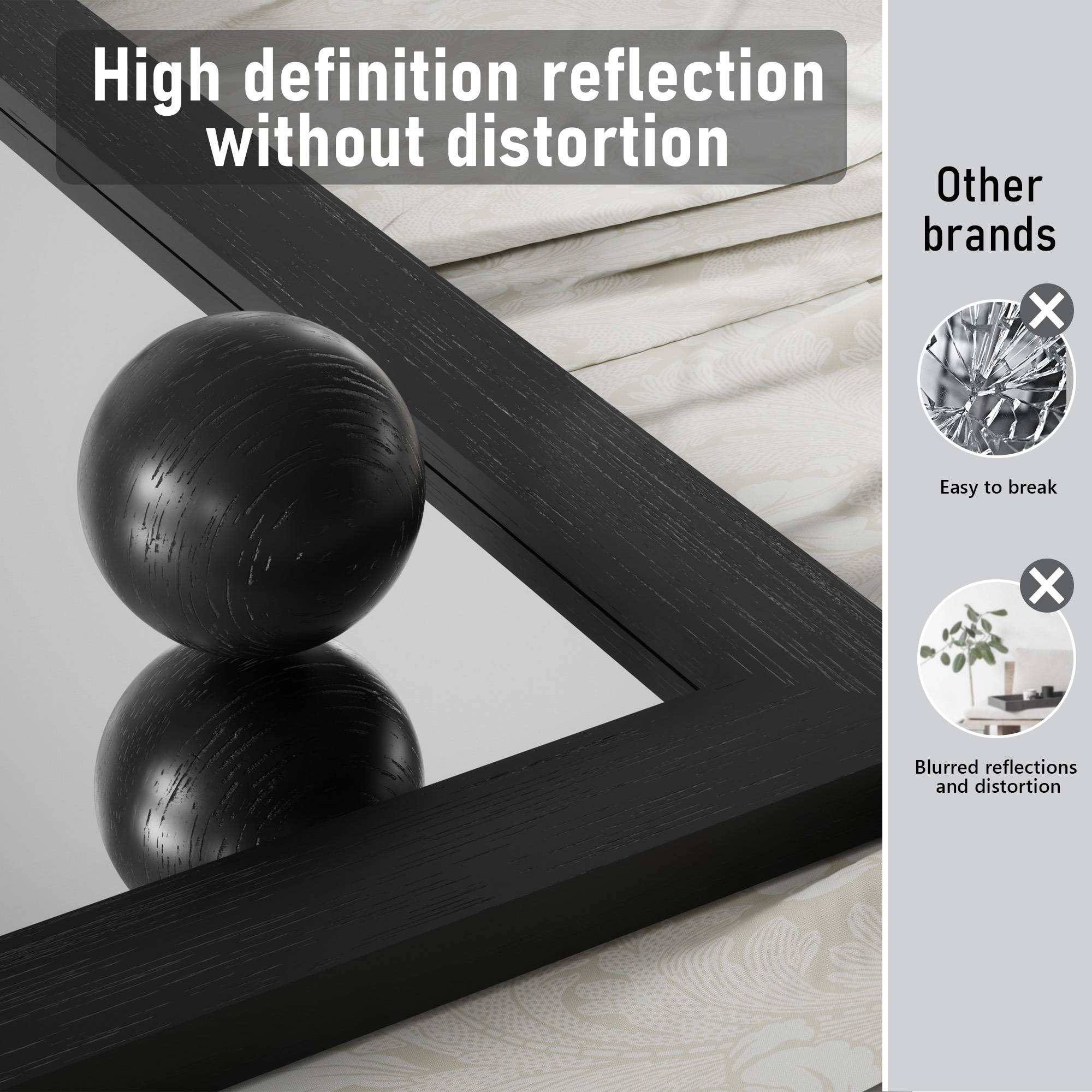 Clavie LS-18261-FRBL Decor-Mirrors - View #3