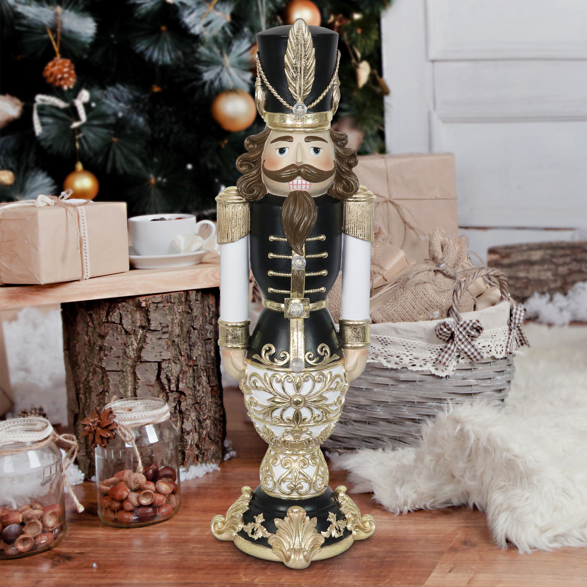 Exhart 19919-RS Table-Christmas-Decorations - View #8