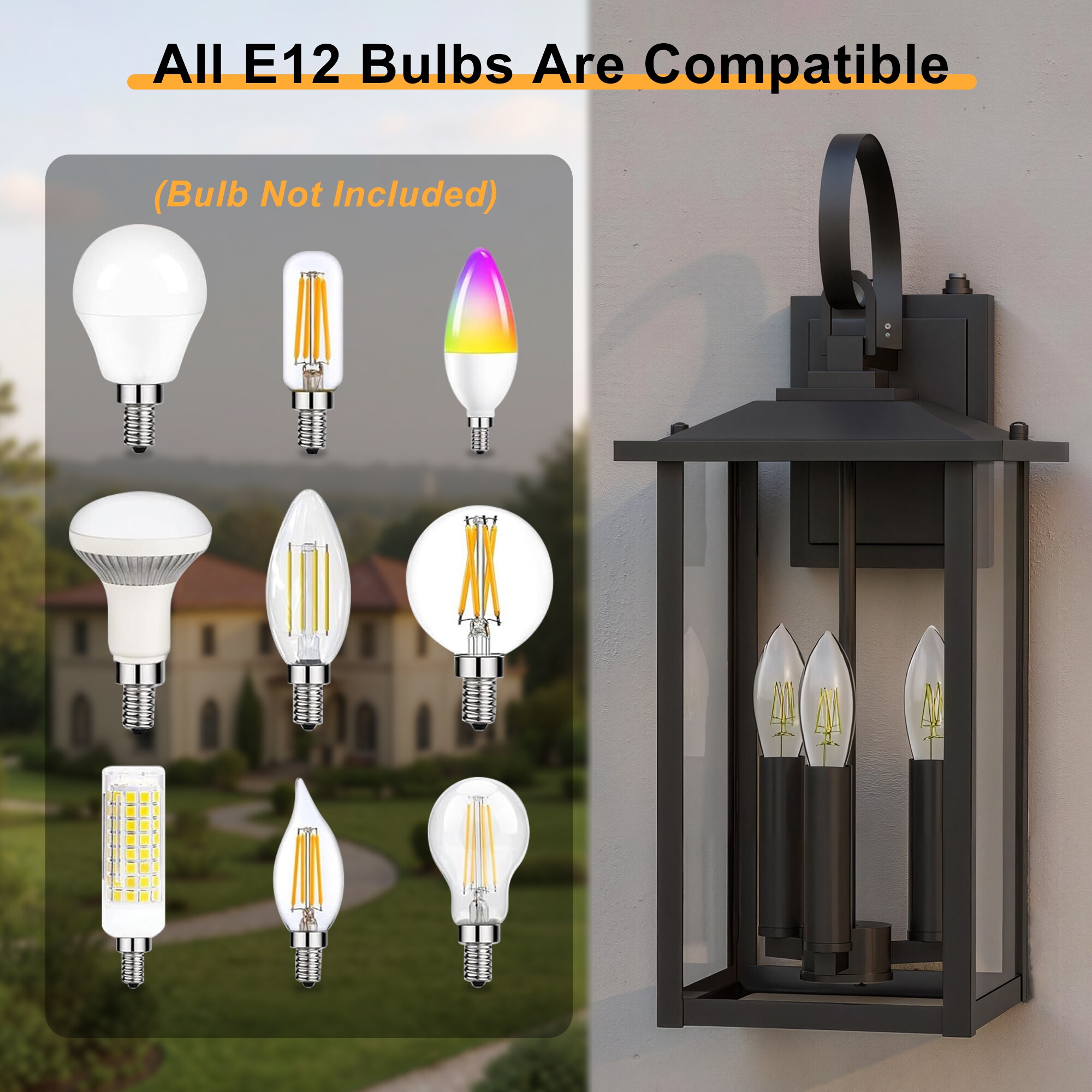 Maxax MX7004-W3BK Outdoor-Wall-Lighting - View #6