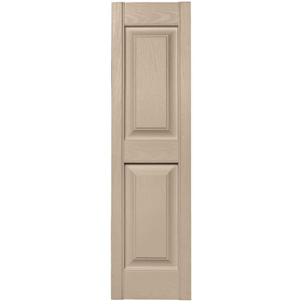 Vantage V4711243023 12-in W x 42.875-in H Wicker Exterior Shutters