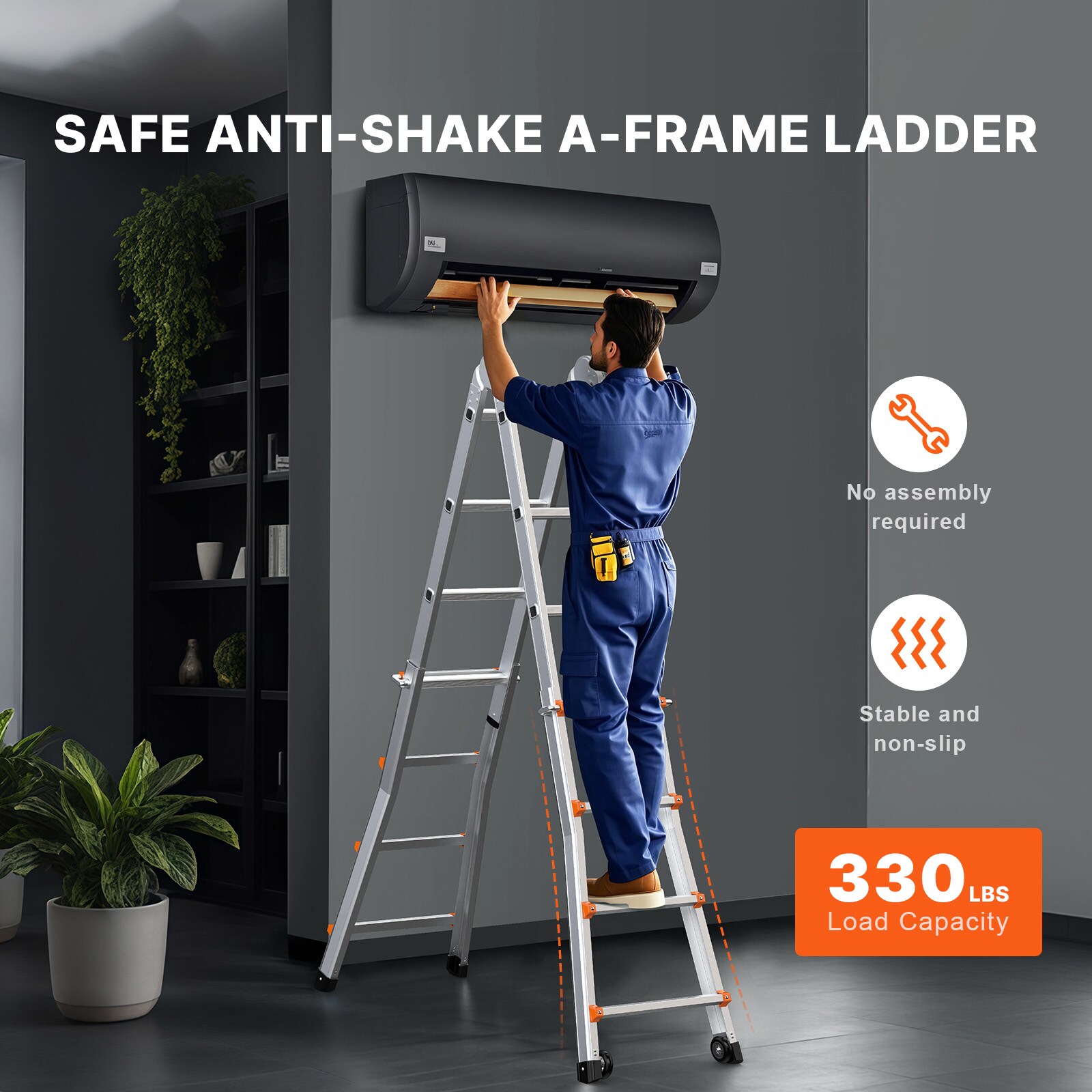 VEVOR SCDGNAZXYST406089V0 Step-Ladders - View #3