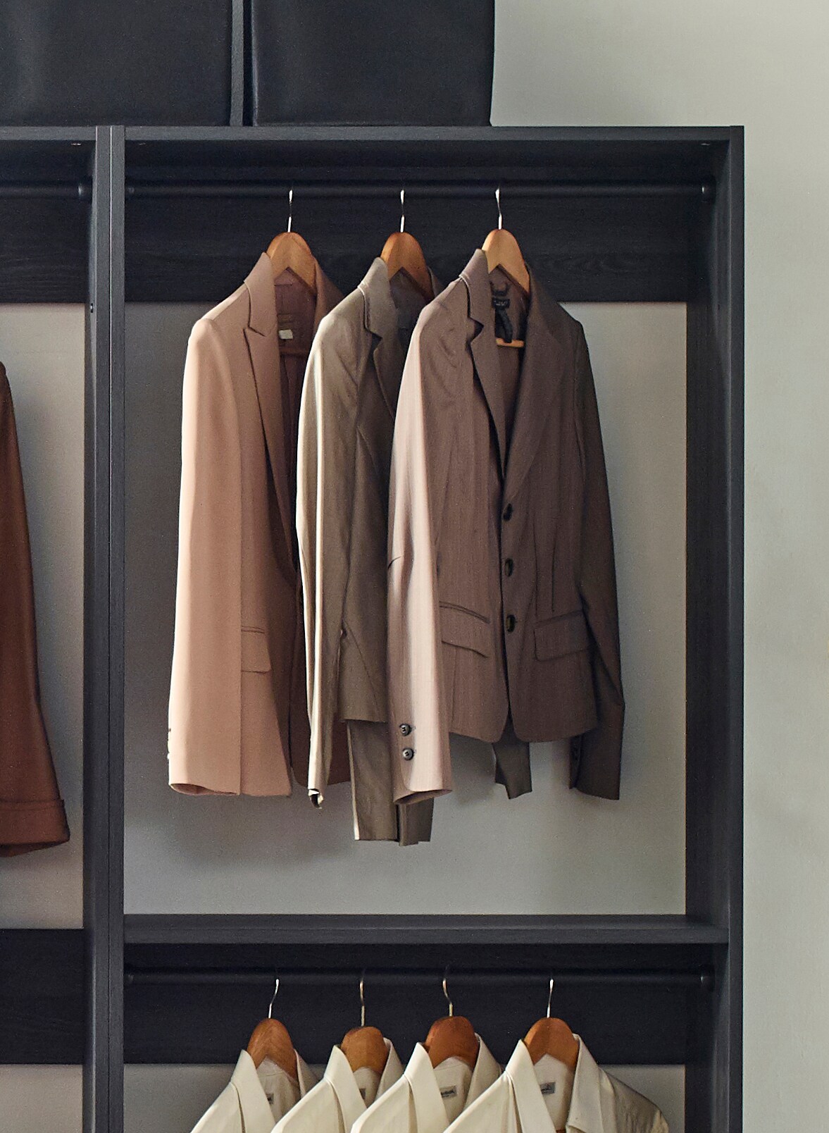 Klair Living PROSPER-ECA BLK Wood-Closet-Kits - View #6