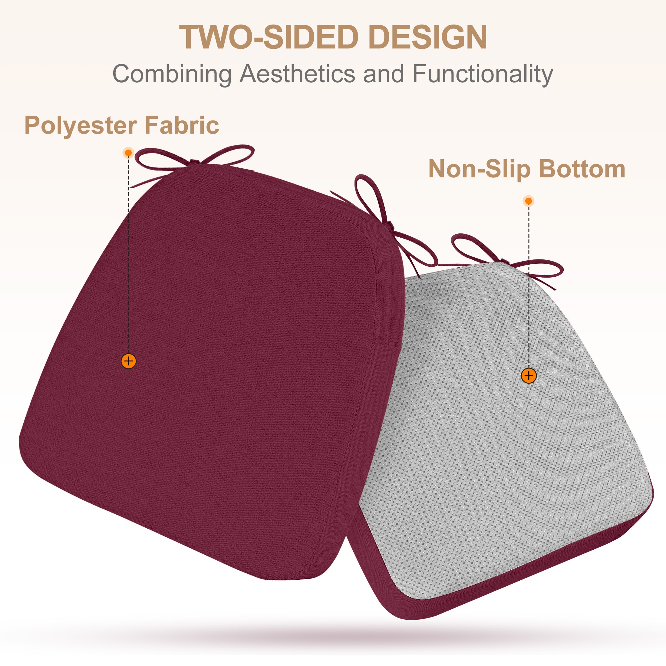 AAAAAcessories LS-DCCLH-JIUHONG-4P Indoor-Chair-Cushions - View #7