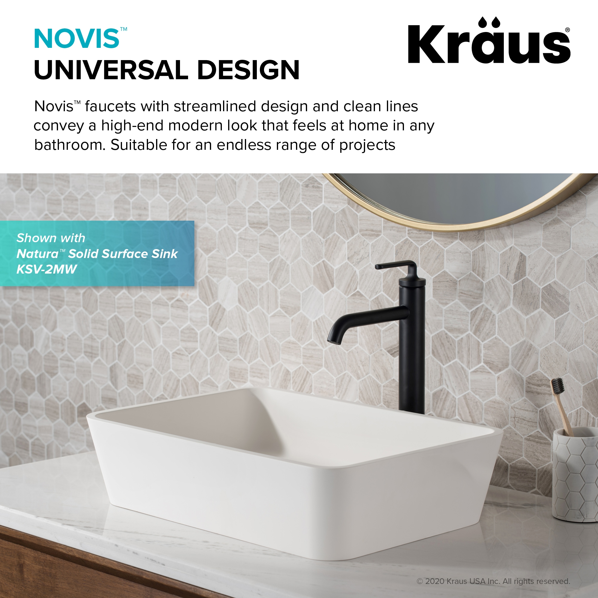 Kraus KVF-1220MB-2PK Lavatory-Faucets - View #4