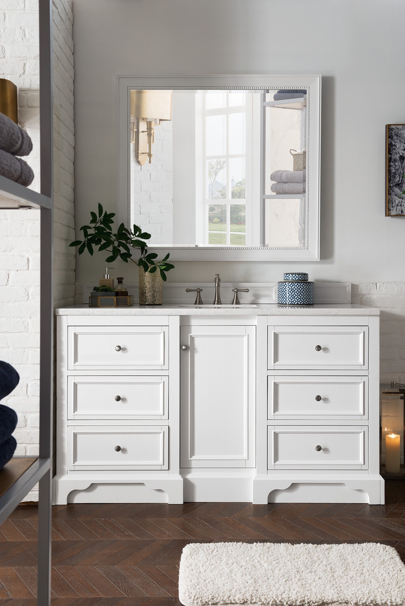 James Martin Vanities 825-V60S-BW-3AF Bath-Vanity-Combo - View #2