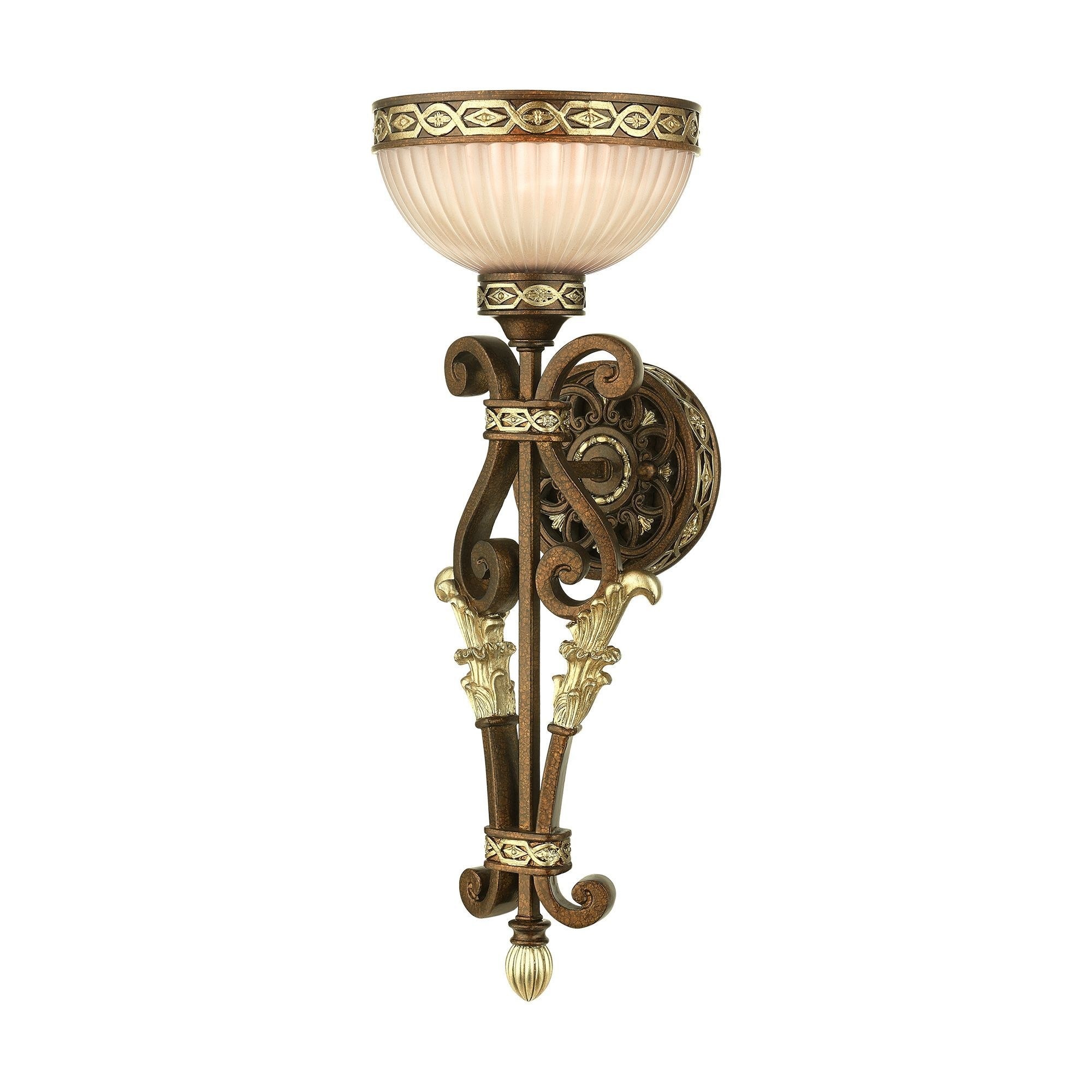 Livex Lighting Seville 1 Light Wall Sconce 19.75 Inch Tall by Livex - 8521-64