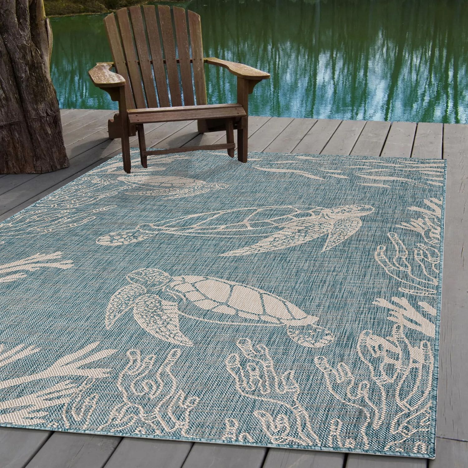 Escape to the Lake Outdoor Doormat