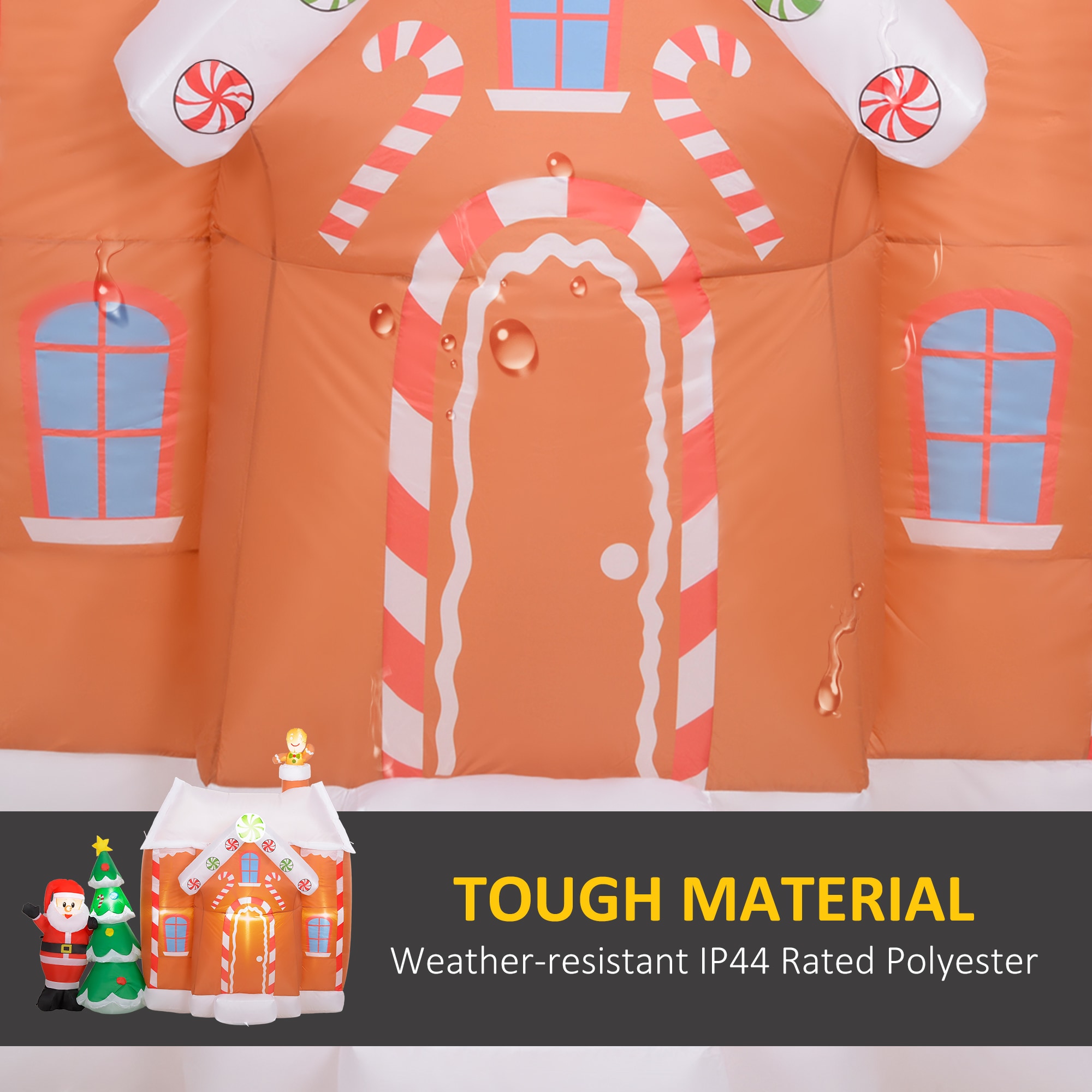 WELLFOR HYZ24102US Christmas-Inflatables - View #6