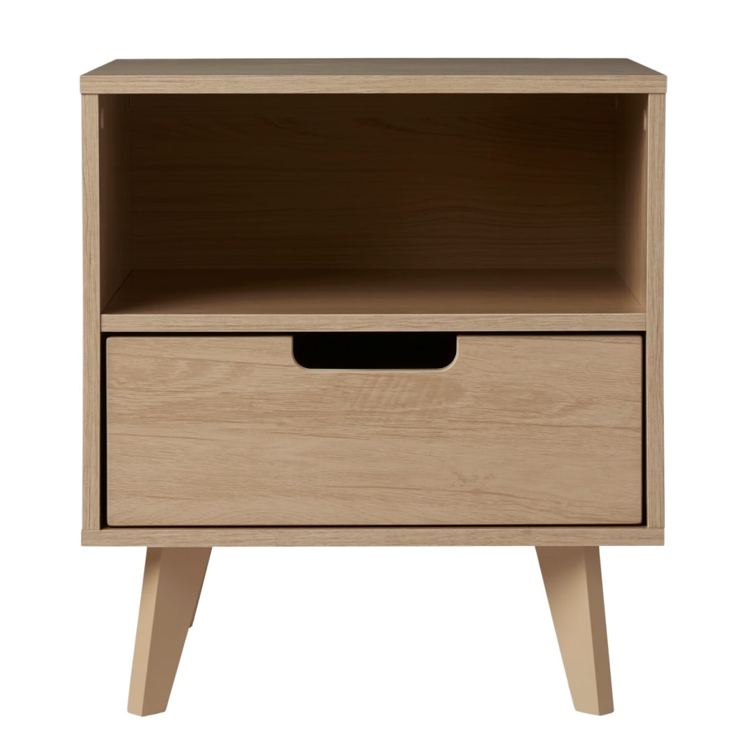 ZAKLOOP WU185P168894 Brown Nightstand